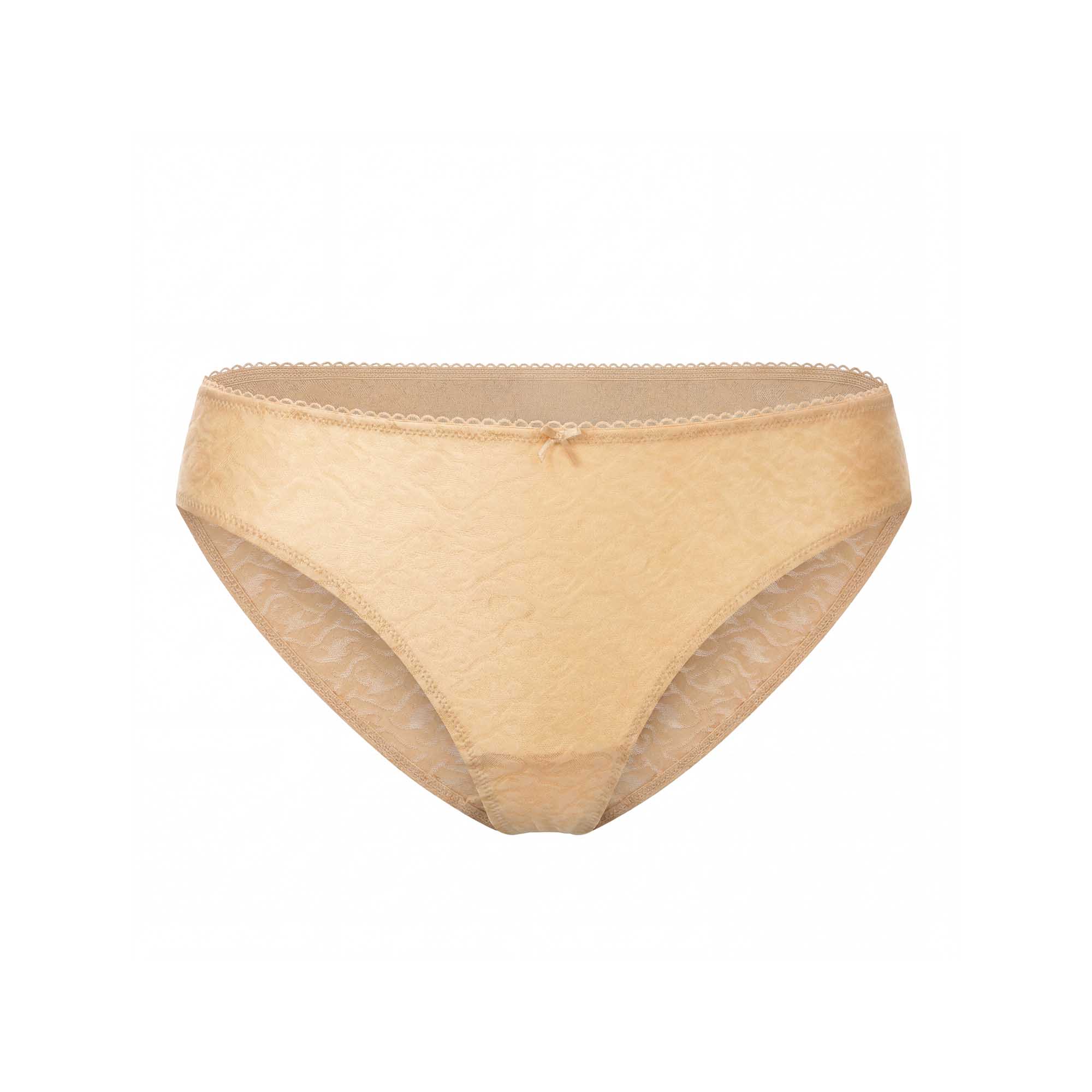 Unterwäsche, Slip, Beige, Spitze, Taillienhoher Schnitt