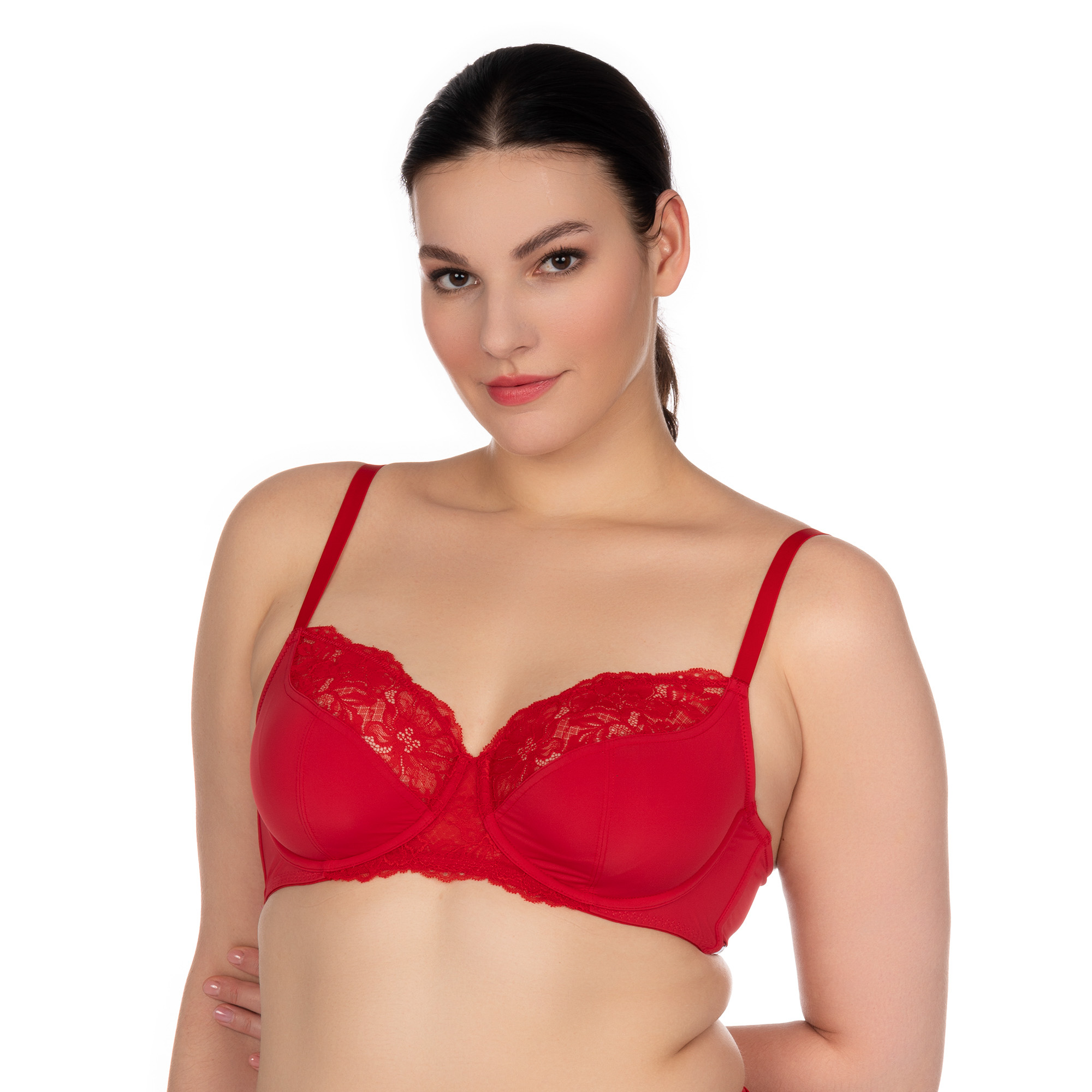 Non Padded Wire Bra Big Girl mit Spitze