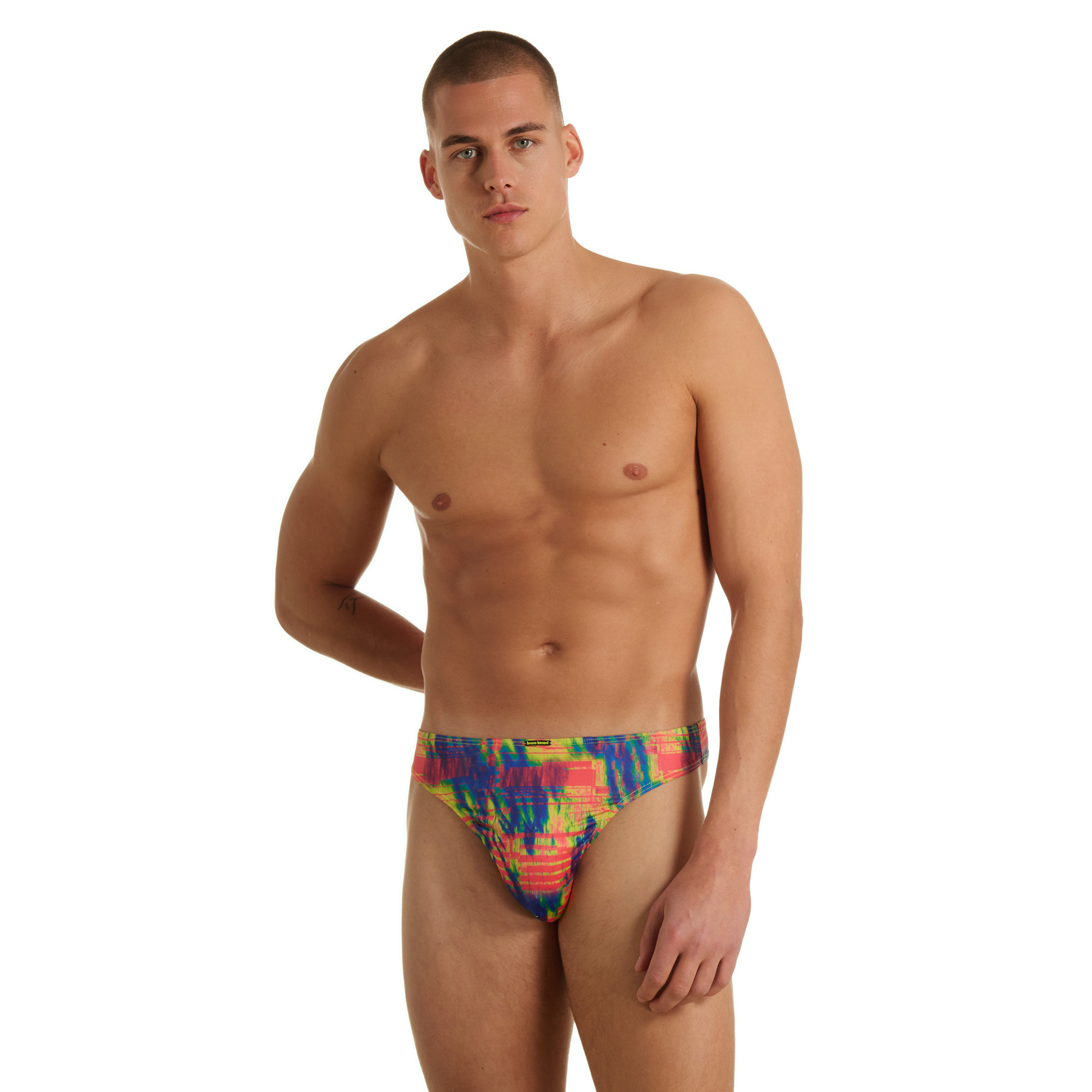 Badehose, Männer, Bunt, Höschen, Schrittband