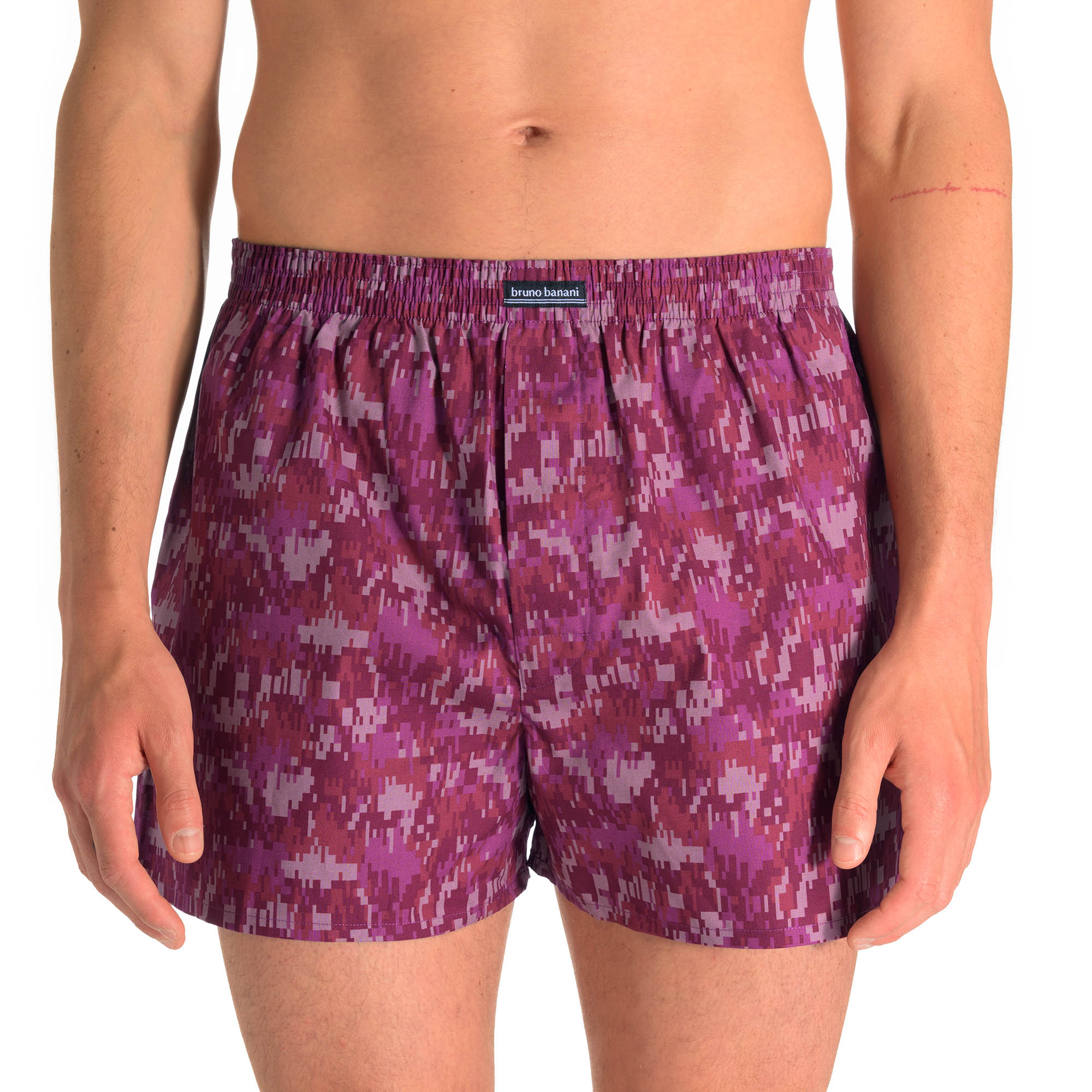 Boxershort Pixelated Bund innen Bekleidung, Kurze Hosen