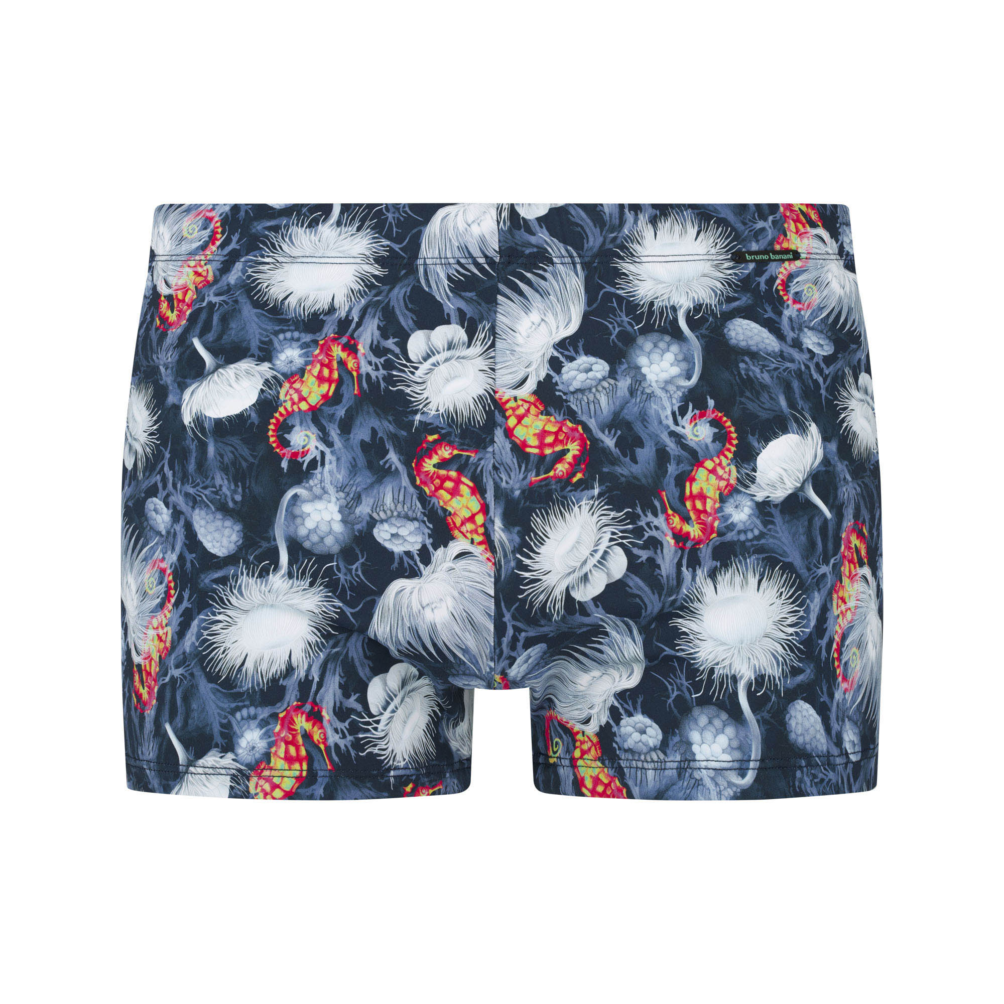 Unterhosen, Boxershorts, Druck, Seepferdchen, Navy