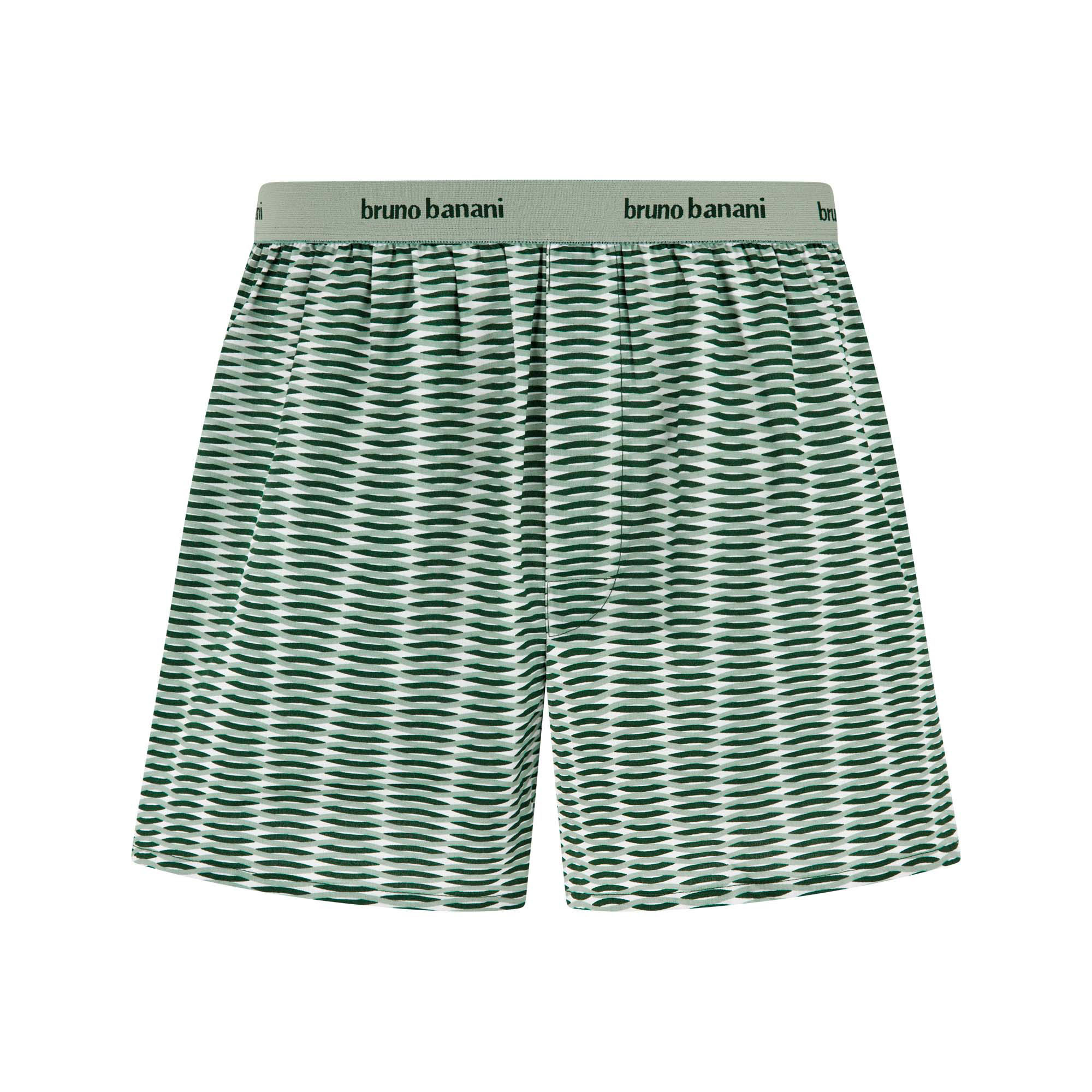 Boxer, Muster, Grün, Elastischer Bund, Shorts