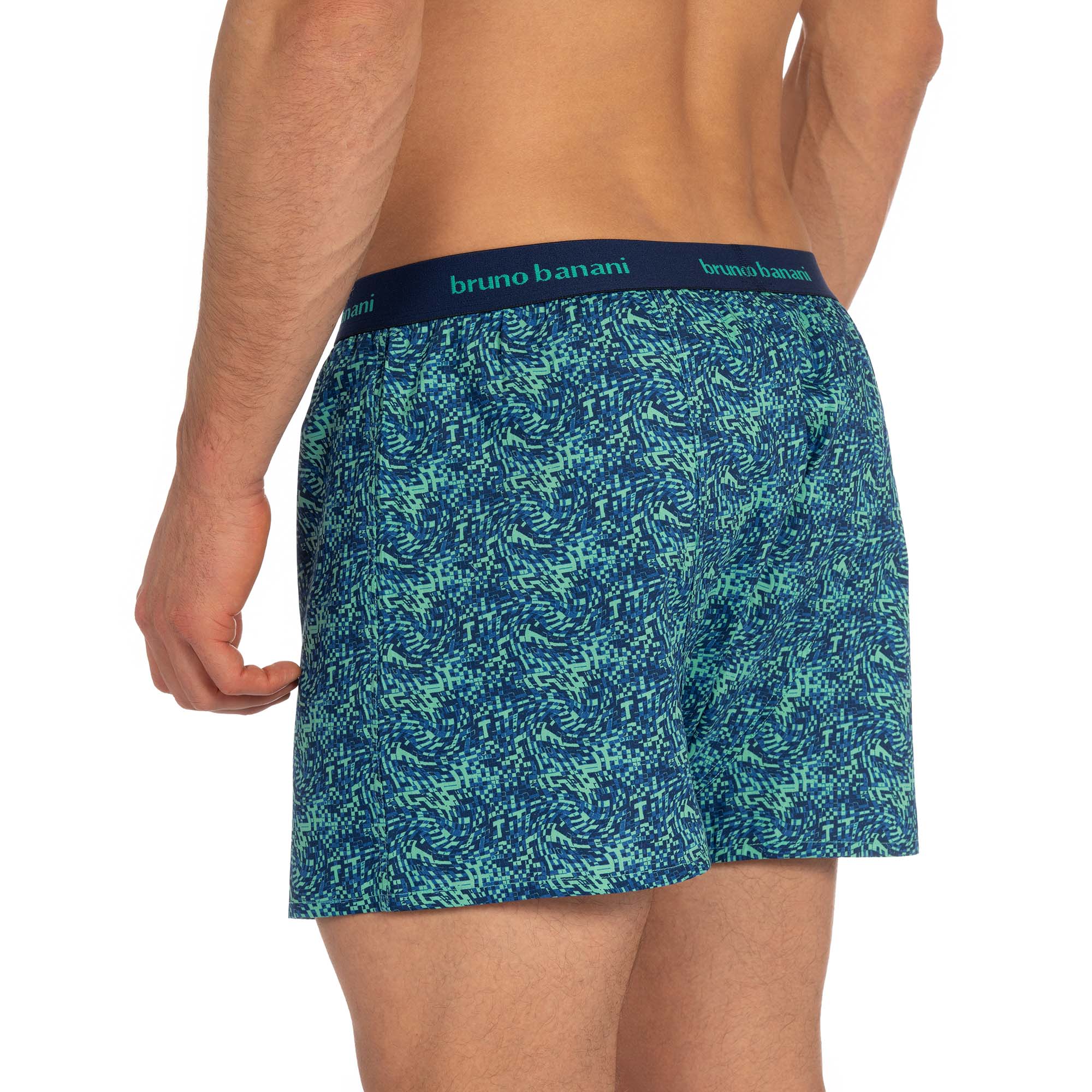 Boxershort Mosaic Twist Bund aussen Bekleidung, Kurze Hosen