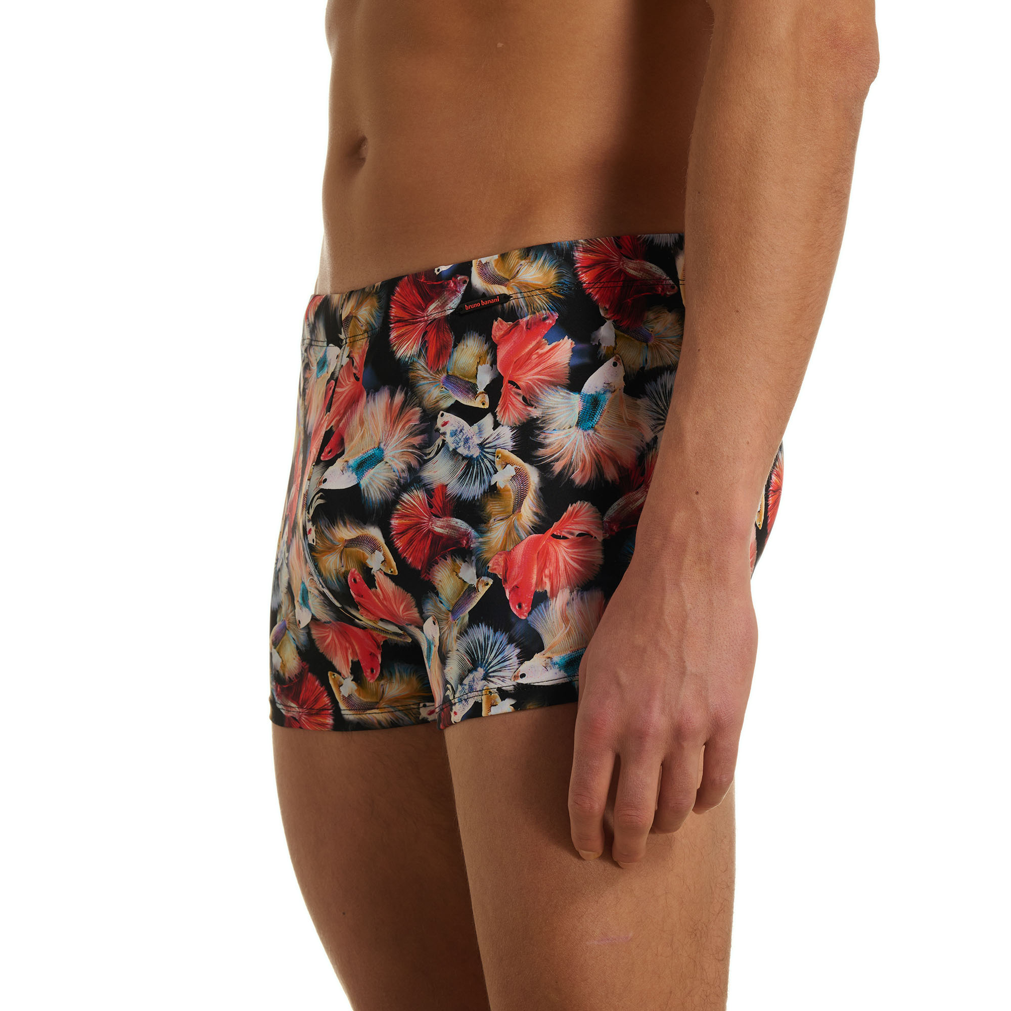 Männerunterwäsche, Badehose, Boxershort, Flamingo Muster, farbig