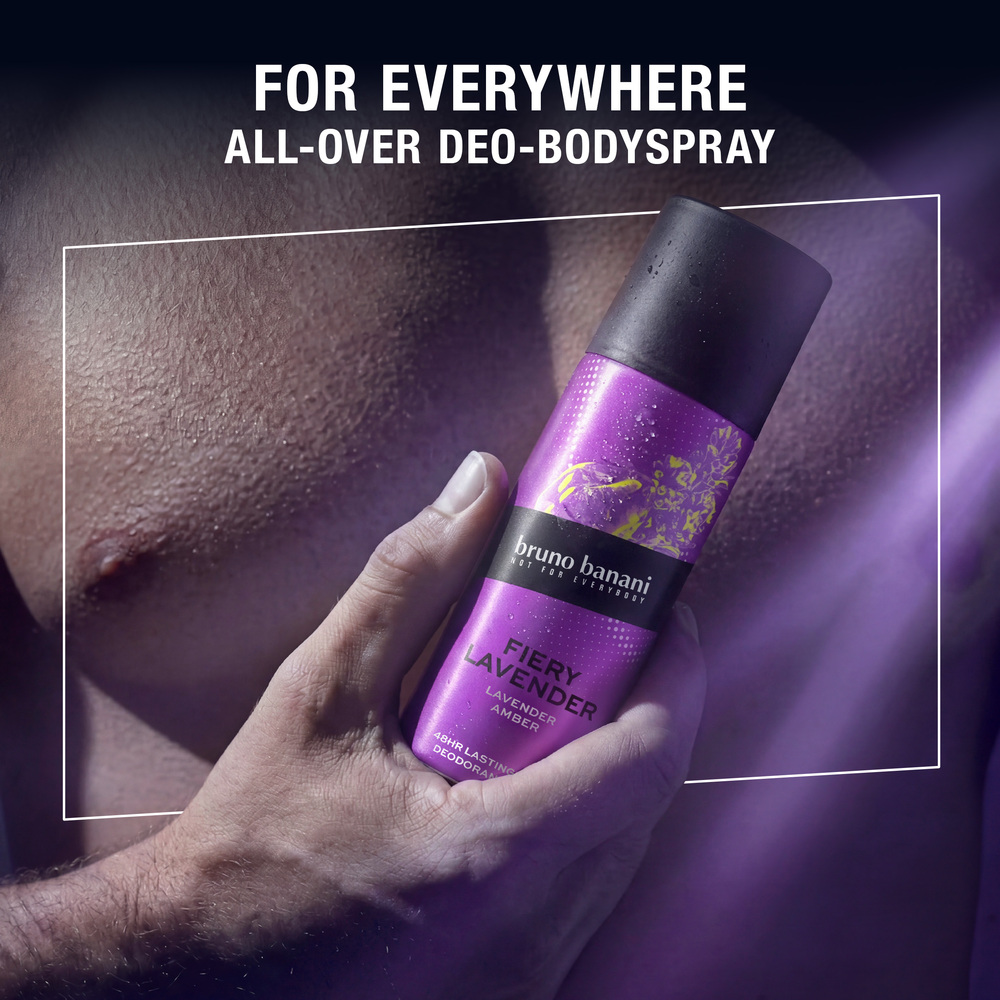 Deo, Body spray, Lavendel, Ambre, Spray
