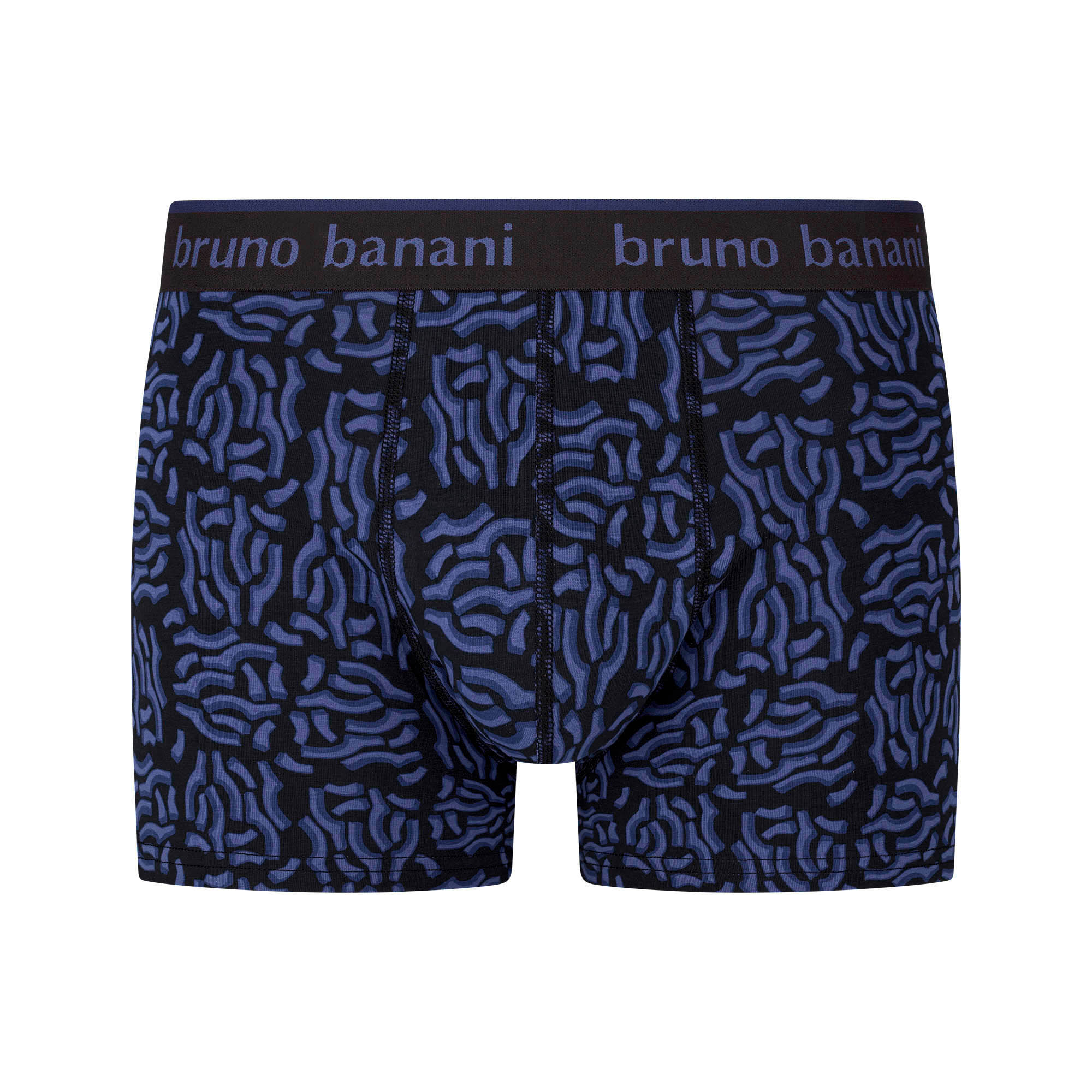 Unterhose, Boxershorts, Muster, Blau, Baumwolle