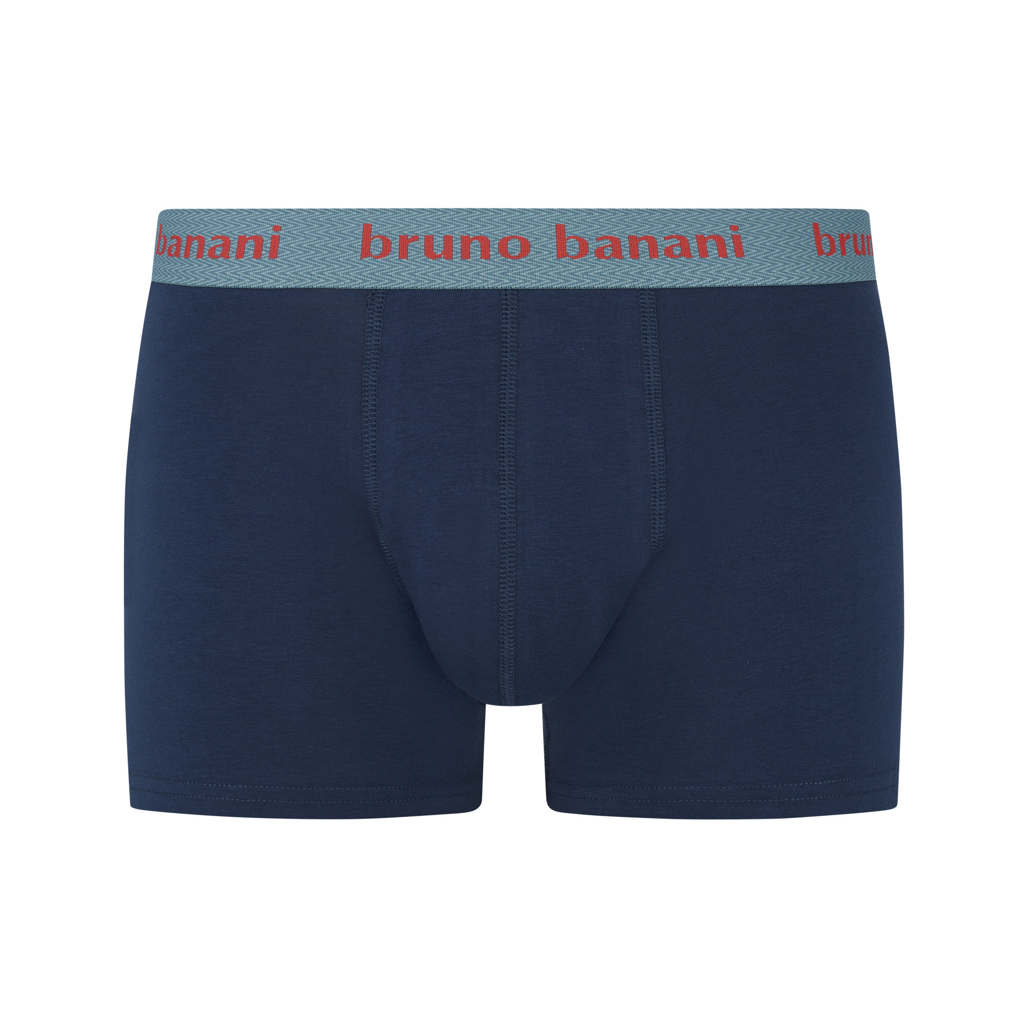 Boxer, Boxershorts, Navy, elastischer Bund, Vordernaht