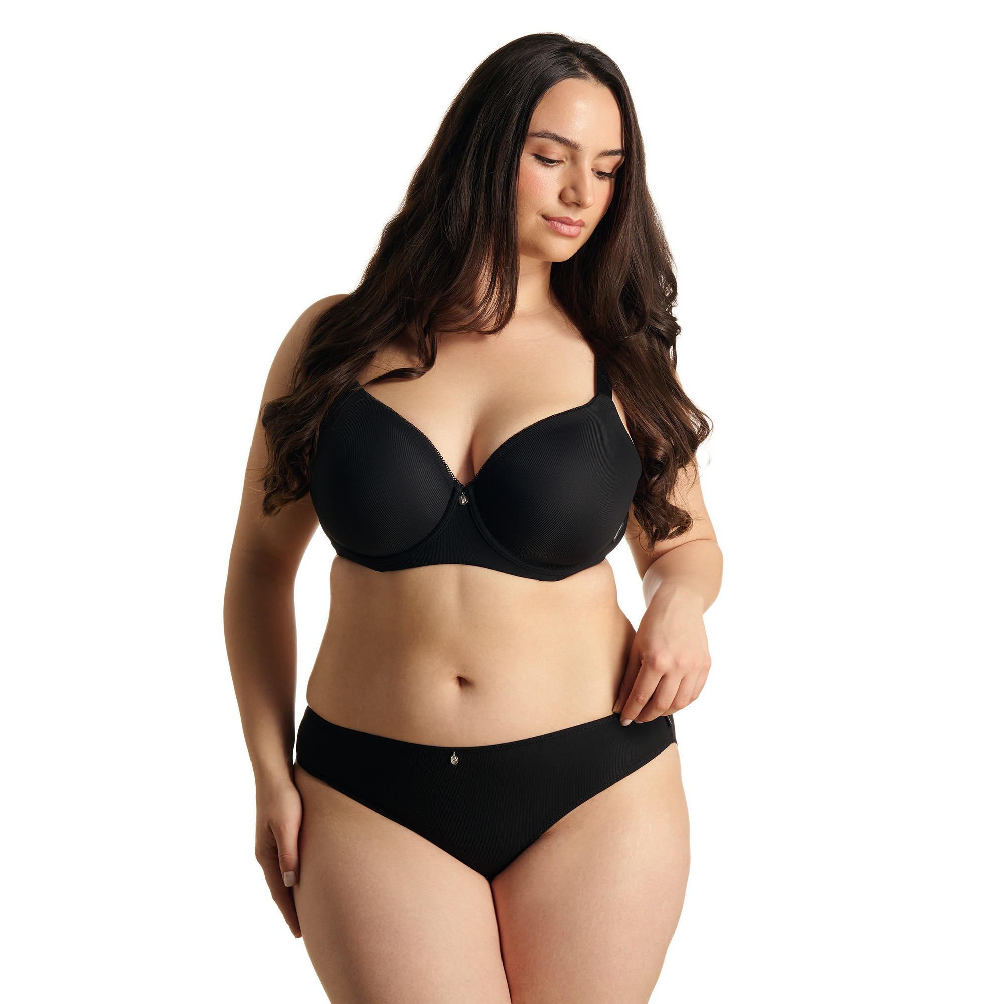 BH, Brassiere, Schwarzes BH, Unterwäsche, Höschen