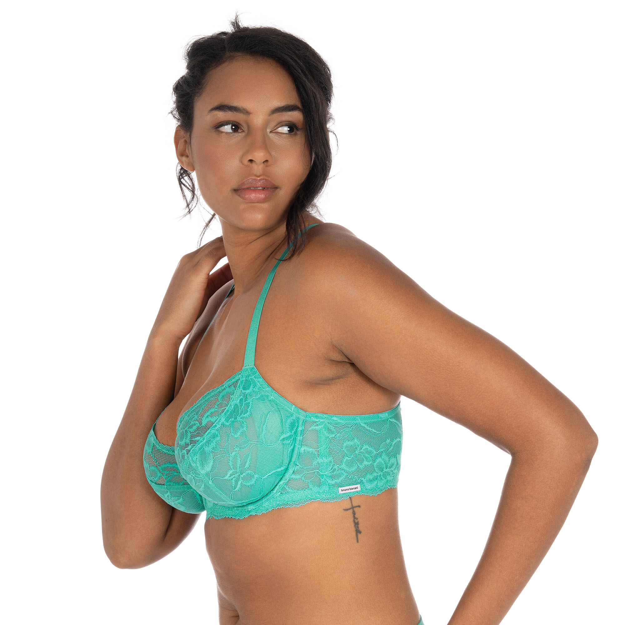 Non Padded Wire Bra Berenice with Lace Non Padded Wire Bra Berenice with Lace
