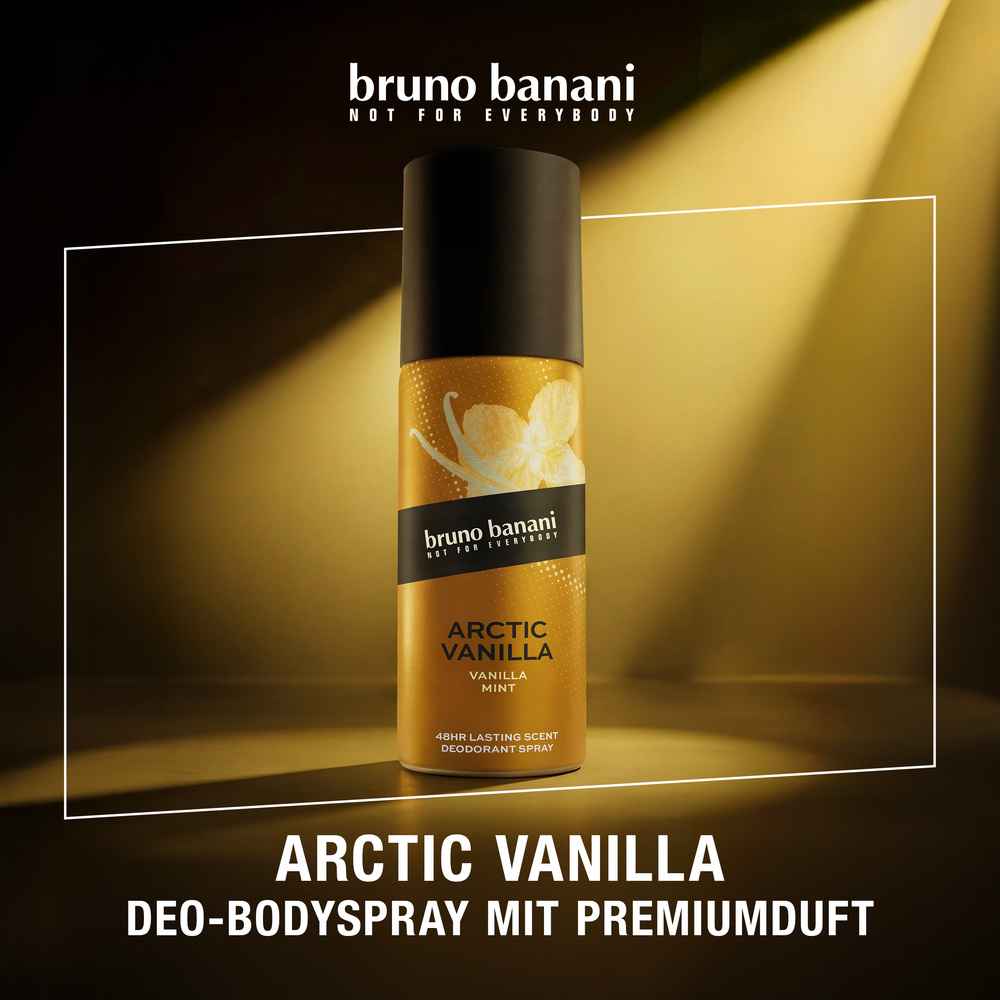 Deo-Spray, Arctic Vanilla, Vanille, Minze, Körperduft