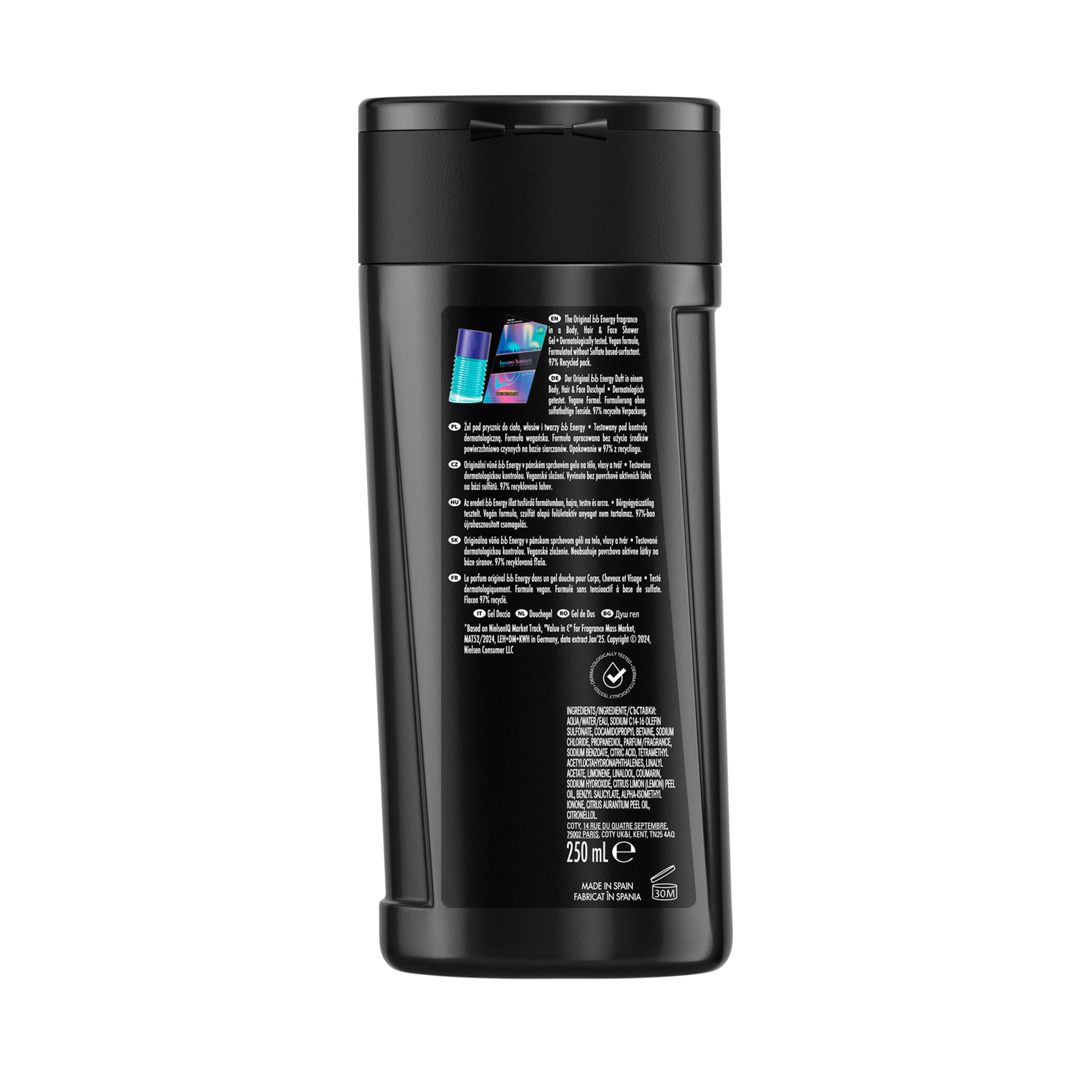 Energy Shower Gel 250 ml Flasche