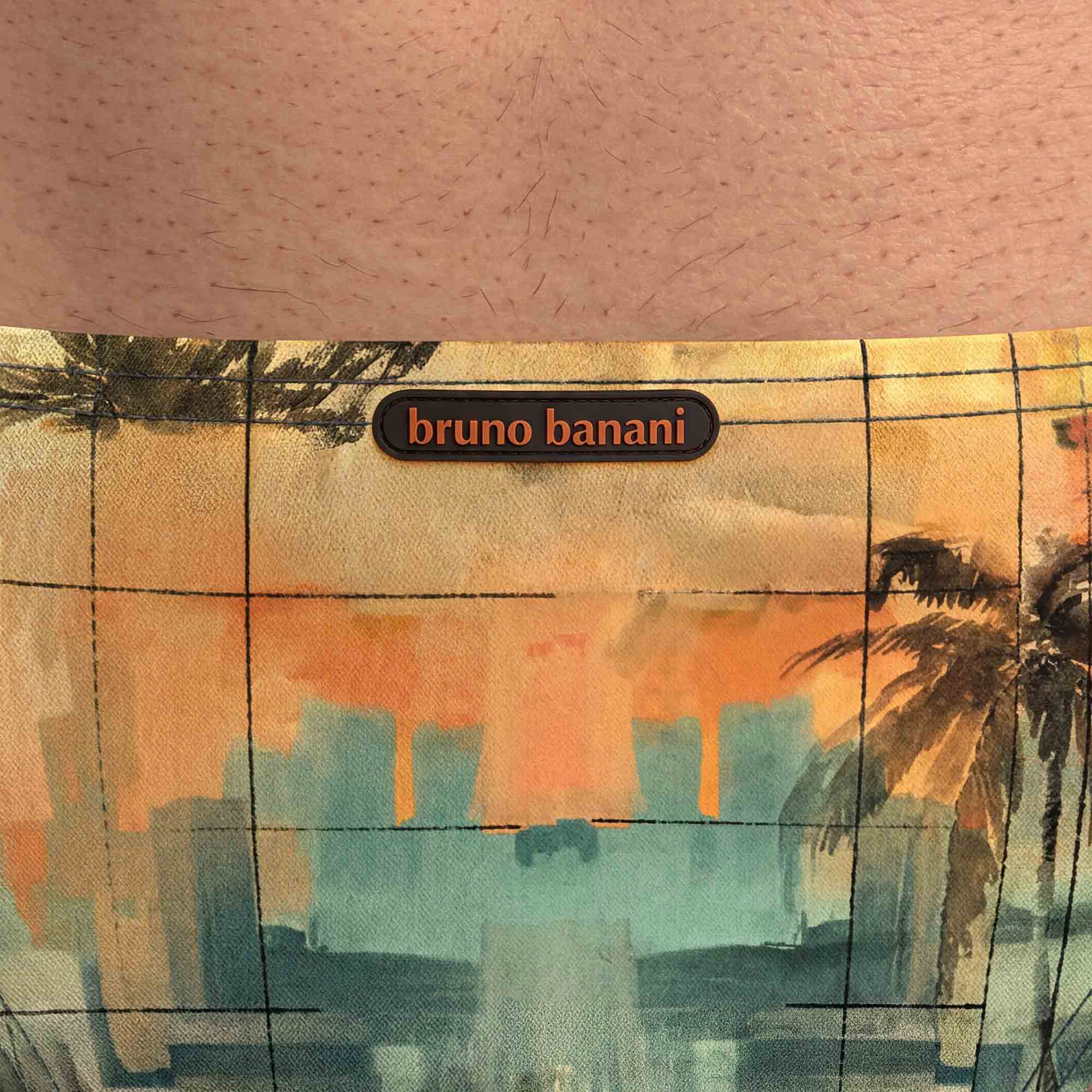 Herren-Boxershorts, Baumwollstoff, Karomuster, Abstrakter Print, Mehrfarbig