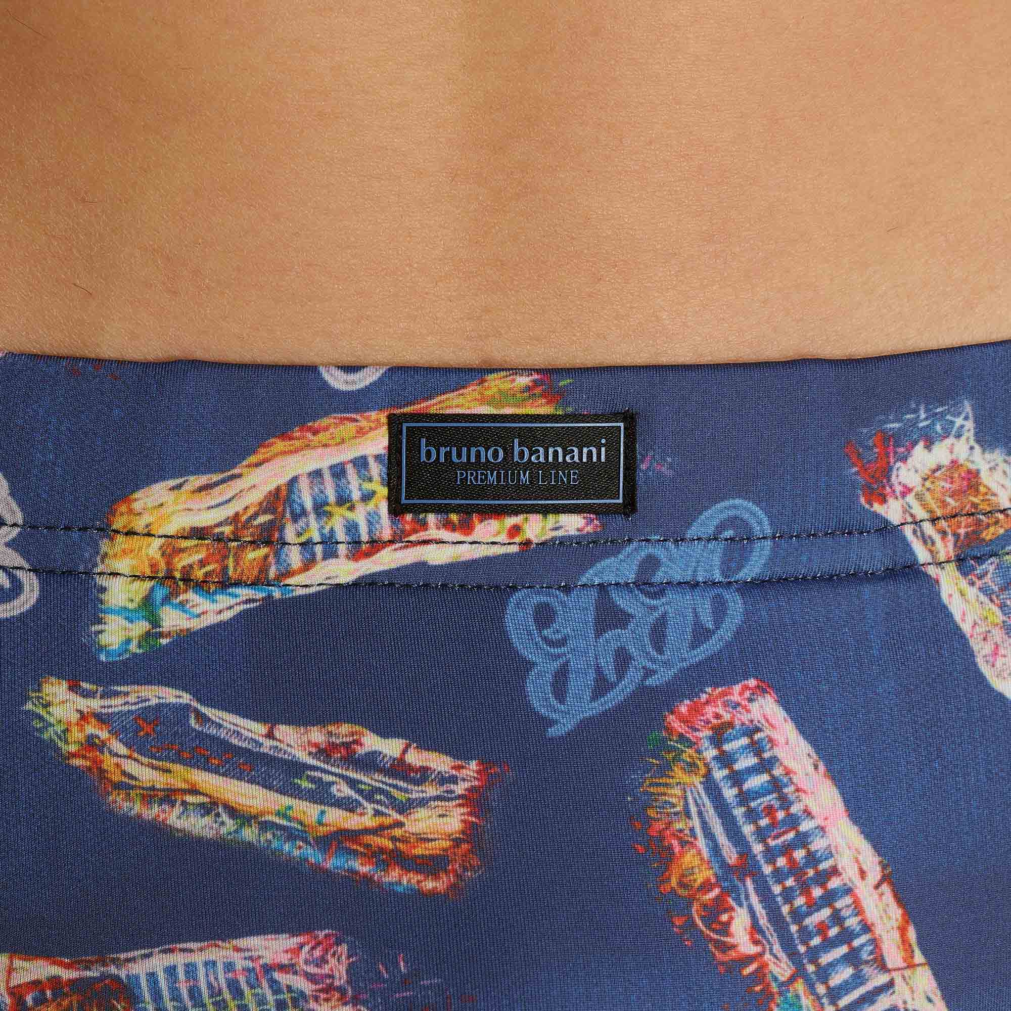Hose, Badeshorts, Blaue Hose, Kunststoff, Muster