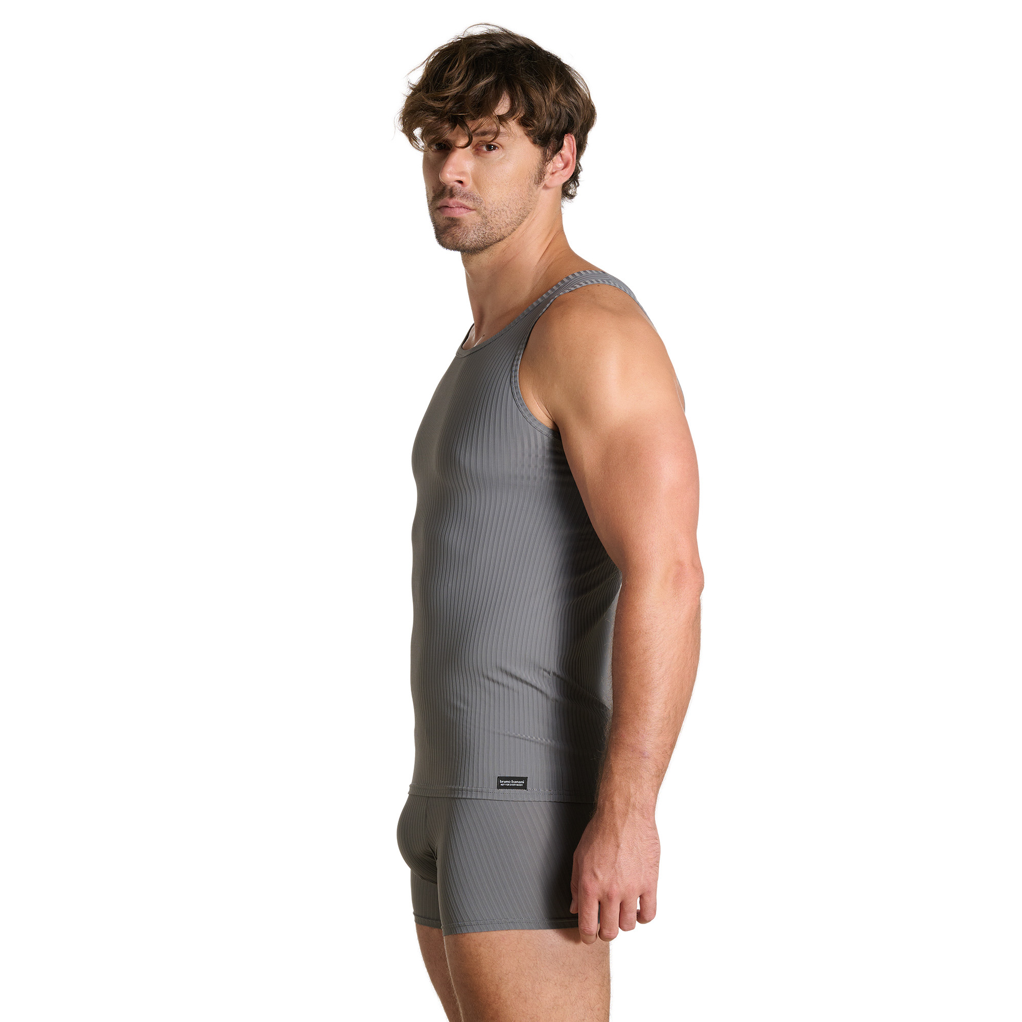 Bademode, Unterhemd, Erwachsener, Mann, Person