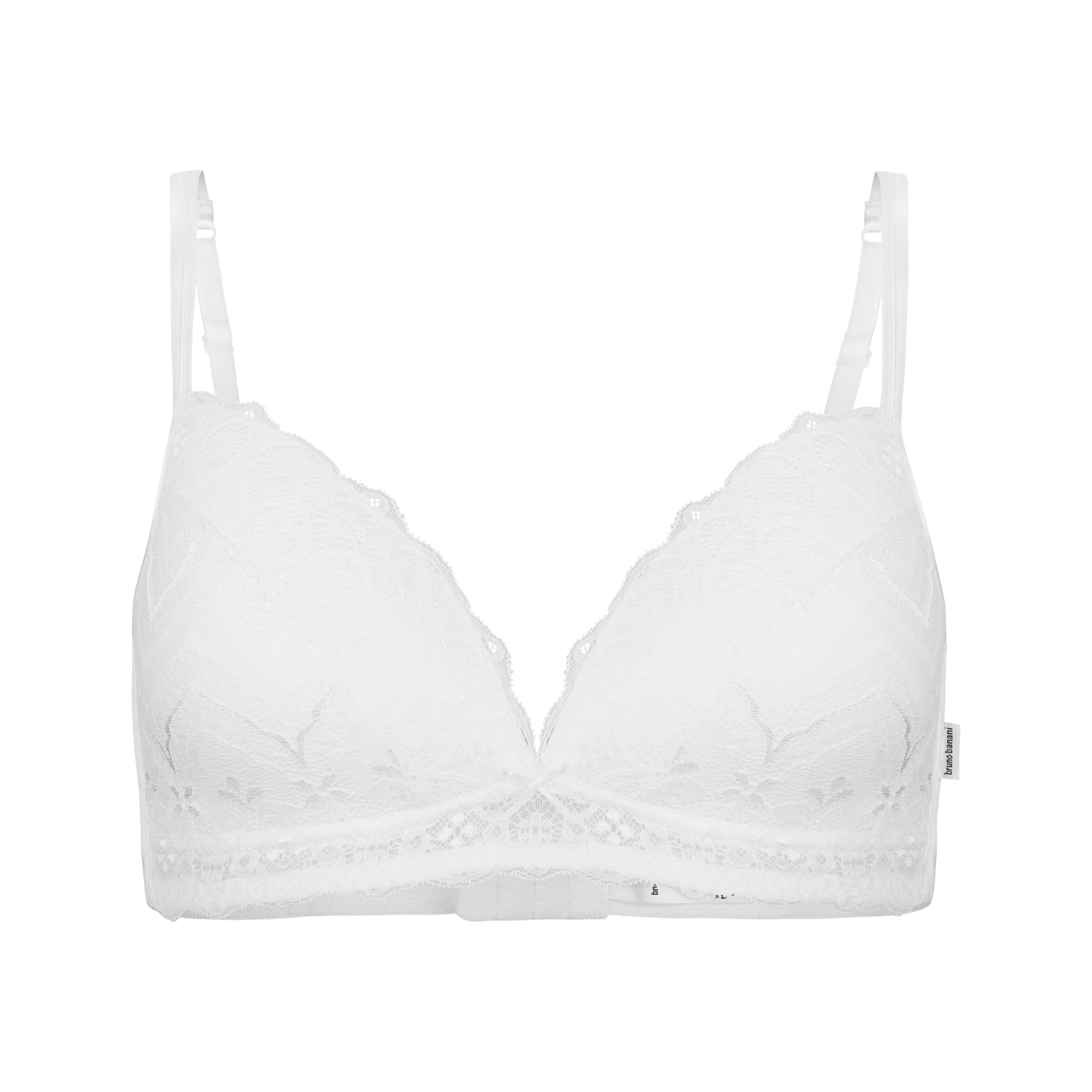 BH-lingerie, Lace BH, Weiße BH, Ohne Polster, Unterstützend