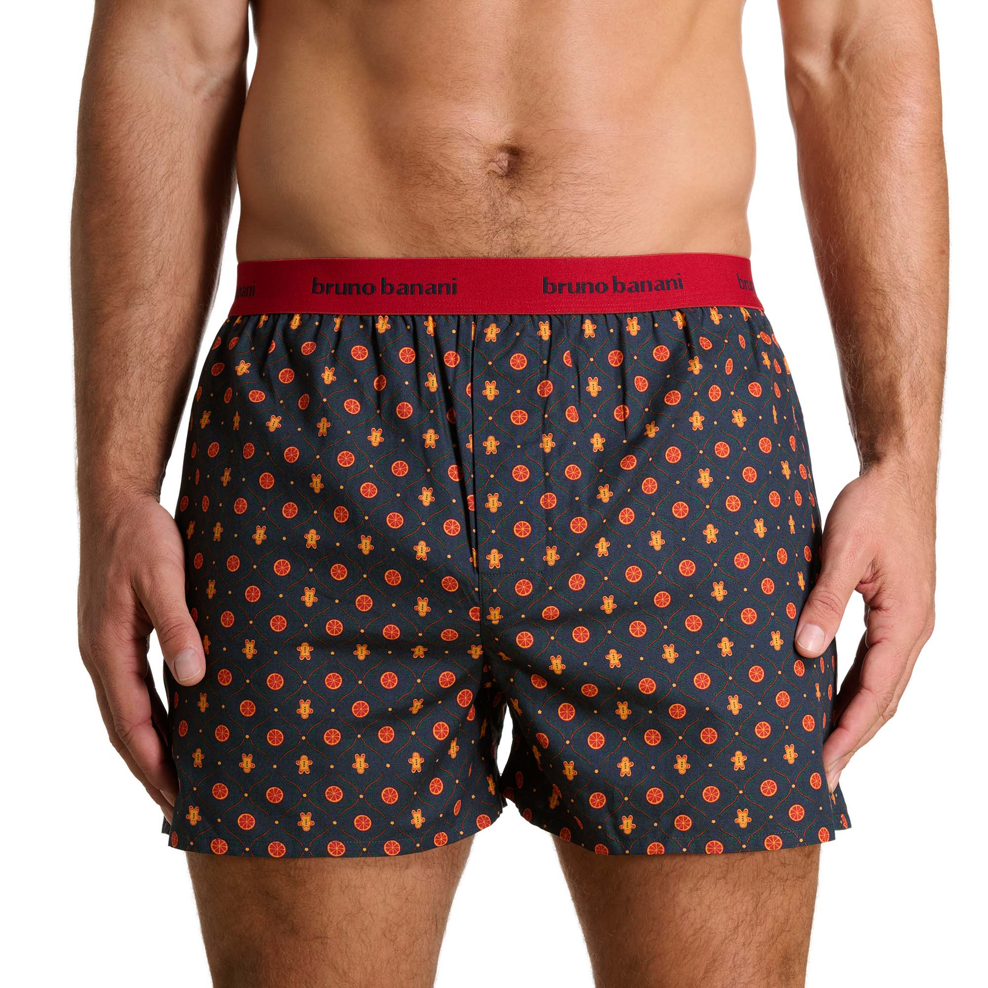 Boxershort Merry Christmas Bund aussen