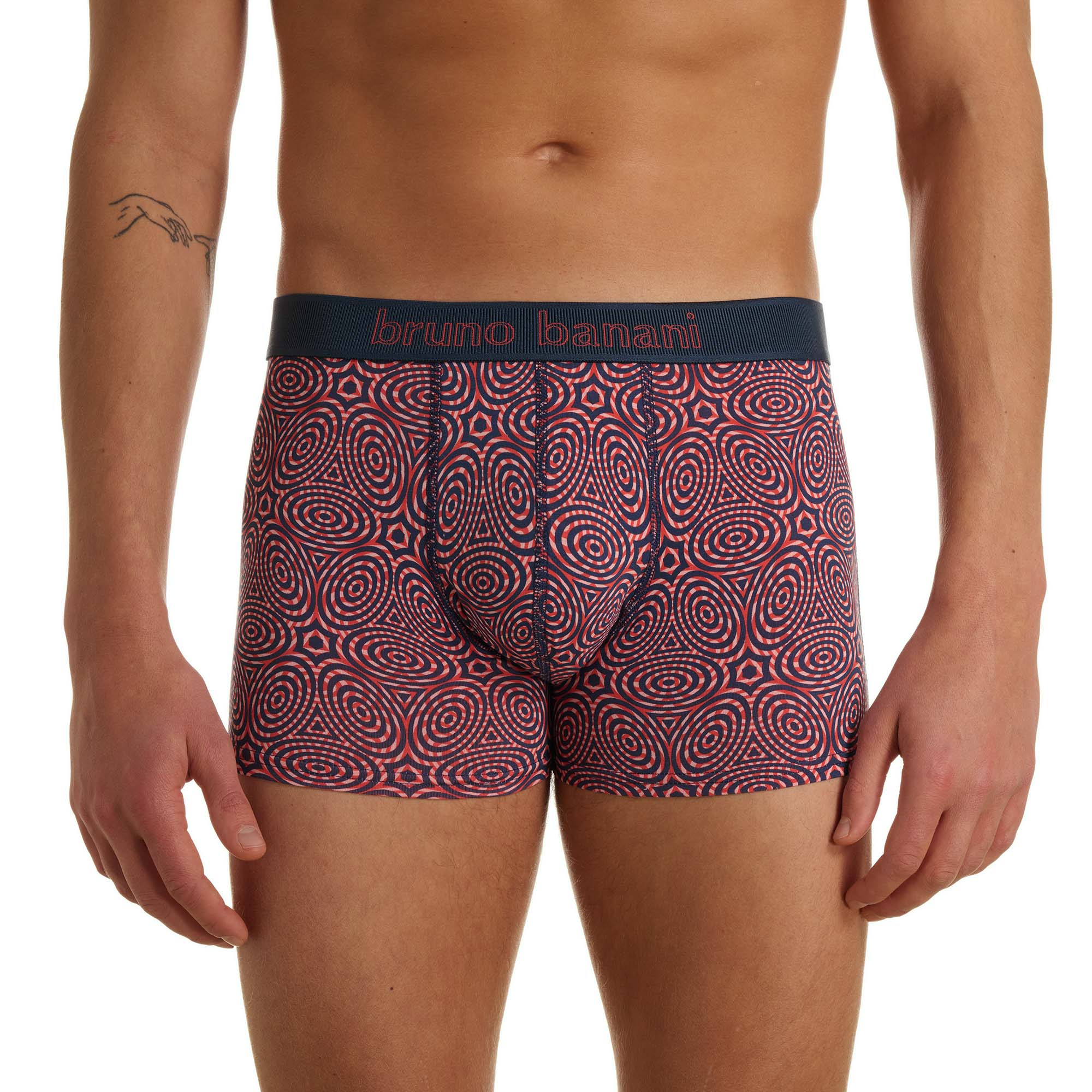 Unterhose, Boxer, Muster, Druck, Baumwolle