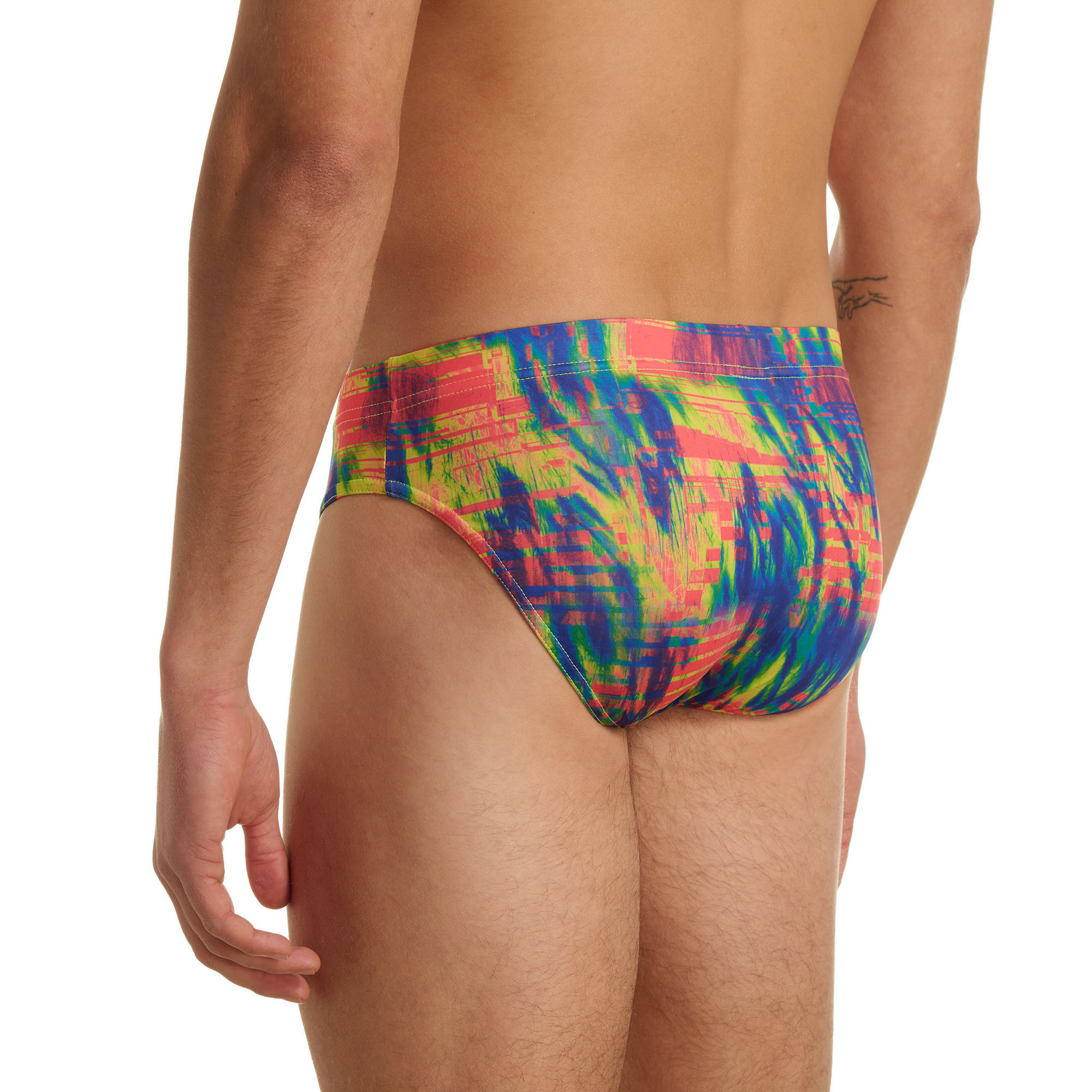 Badeshorts, Männer, Buntes Muster, Sichtbare Haut, Hose