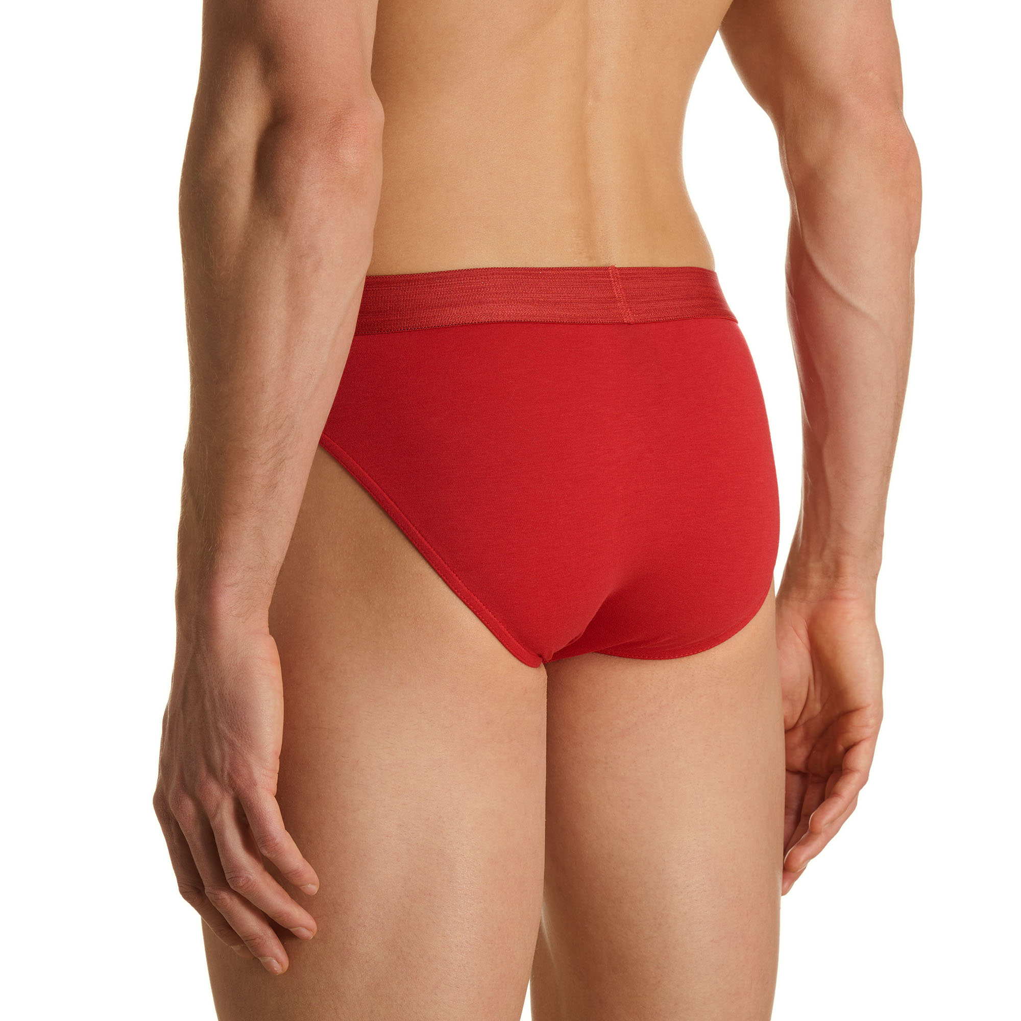 Unterhose, Boxer, Slip, rot, Baumwolle