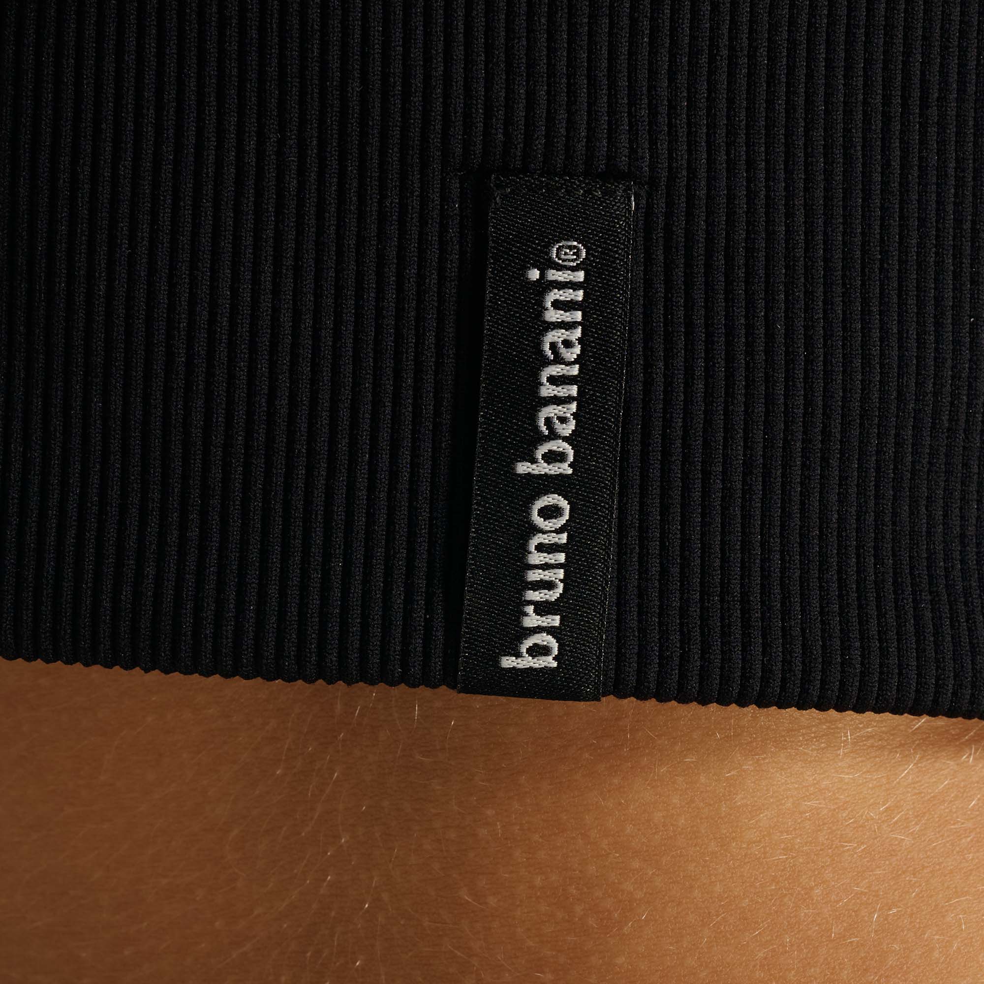 Beanie, Knit, Schwarz, Label, Gummi bandes?