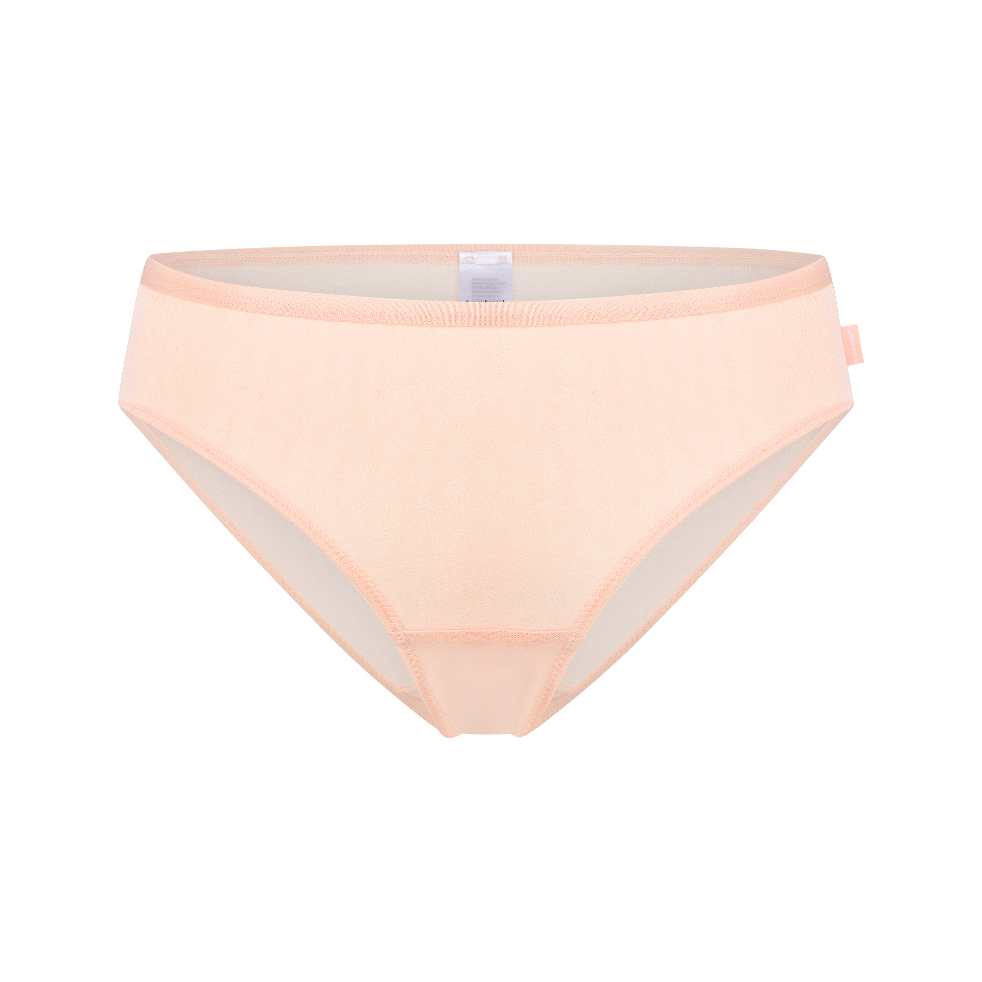 Unterhose, Slip, Baumwolle, peach, einfarbig