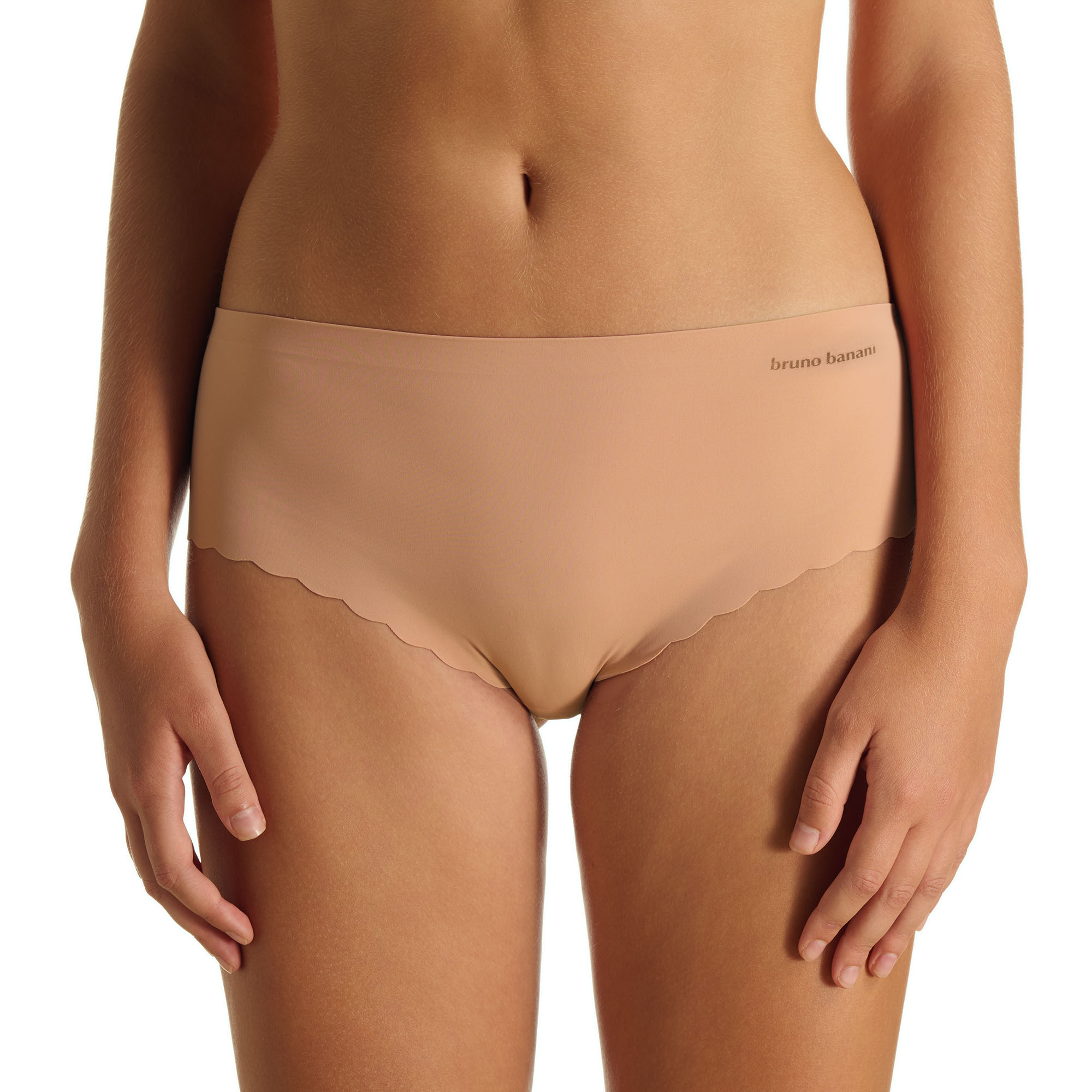 Unterwäsche, Hüftslip, Mid Rise, Skinny, Rosa-beige