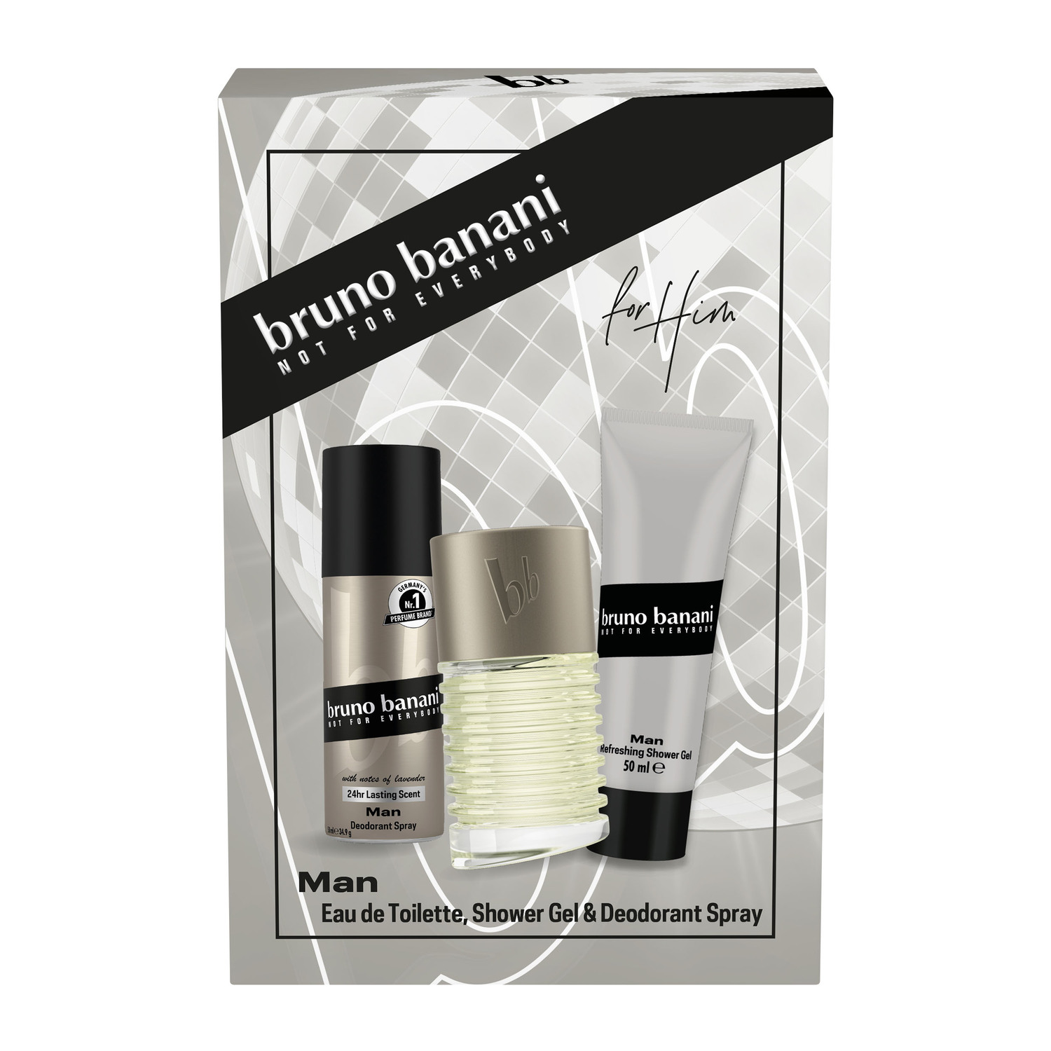 bb Man Geschenkset EdT 50ml / SG 50ml ( Deo 50ml