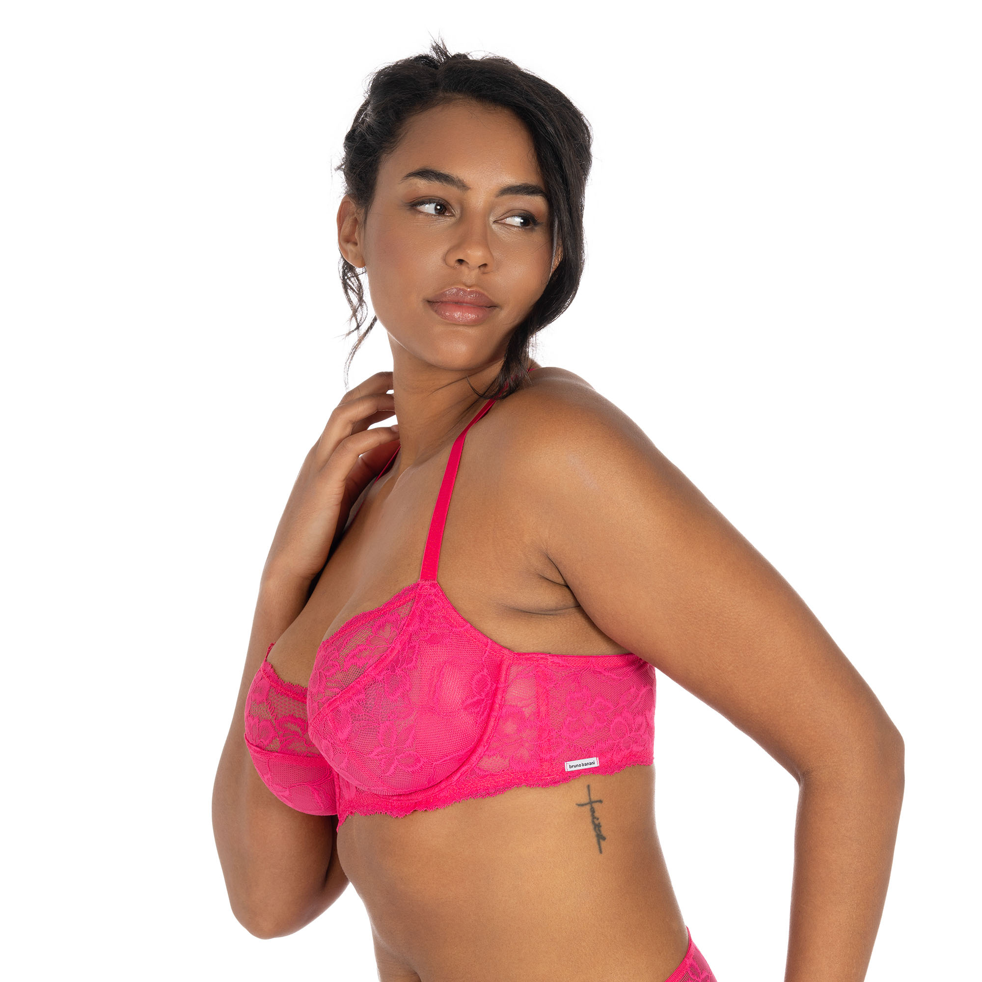Non Padded Wire Bra Berenice with Lace
