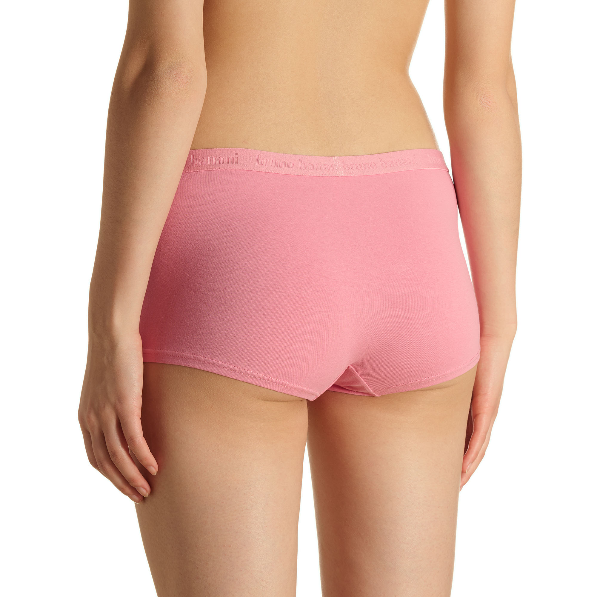 pinkes Unterteil, Boxer? Shorts, mittlerer Bund, weiche Stoff, elastischer Bund