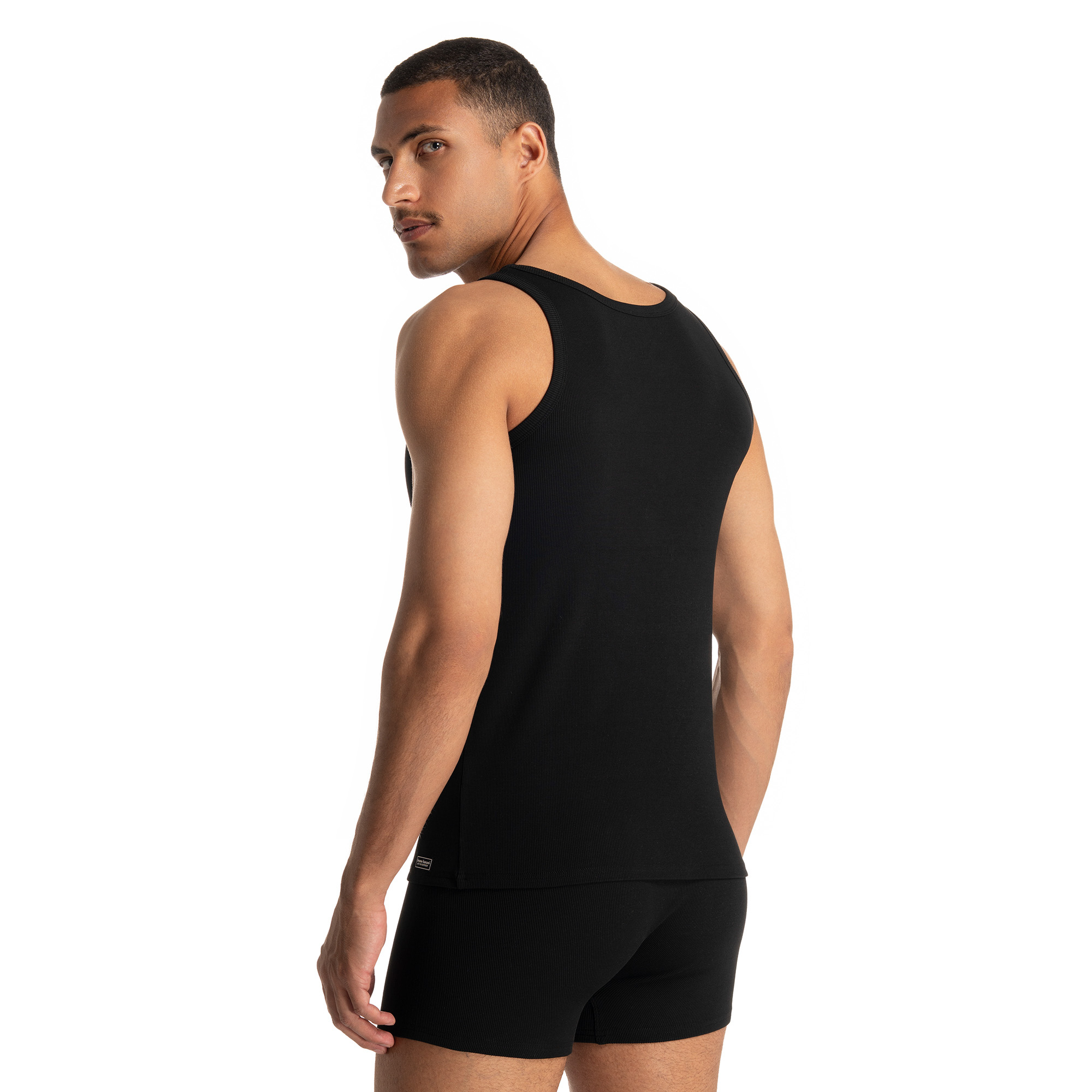 Sportshirt Fine Rib Unterhemd, Person, Bademode, Kurze Hosen, Tanktop