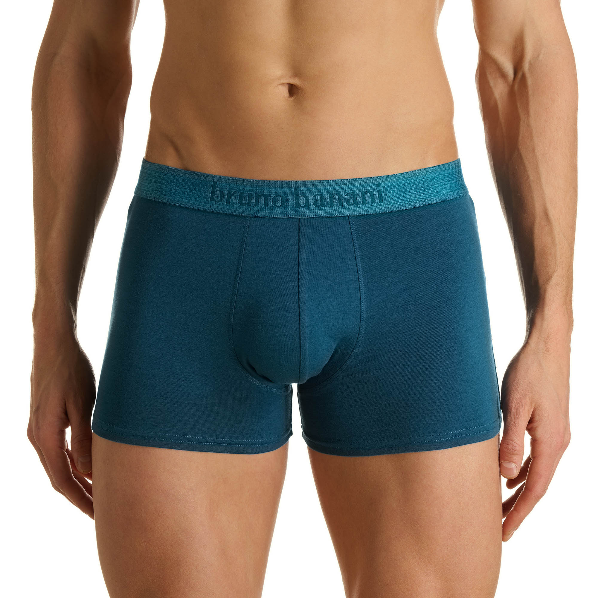 Boxer, Kurze Unterwäsche, Unterhosen, Türkis, elastischer Bund