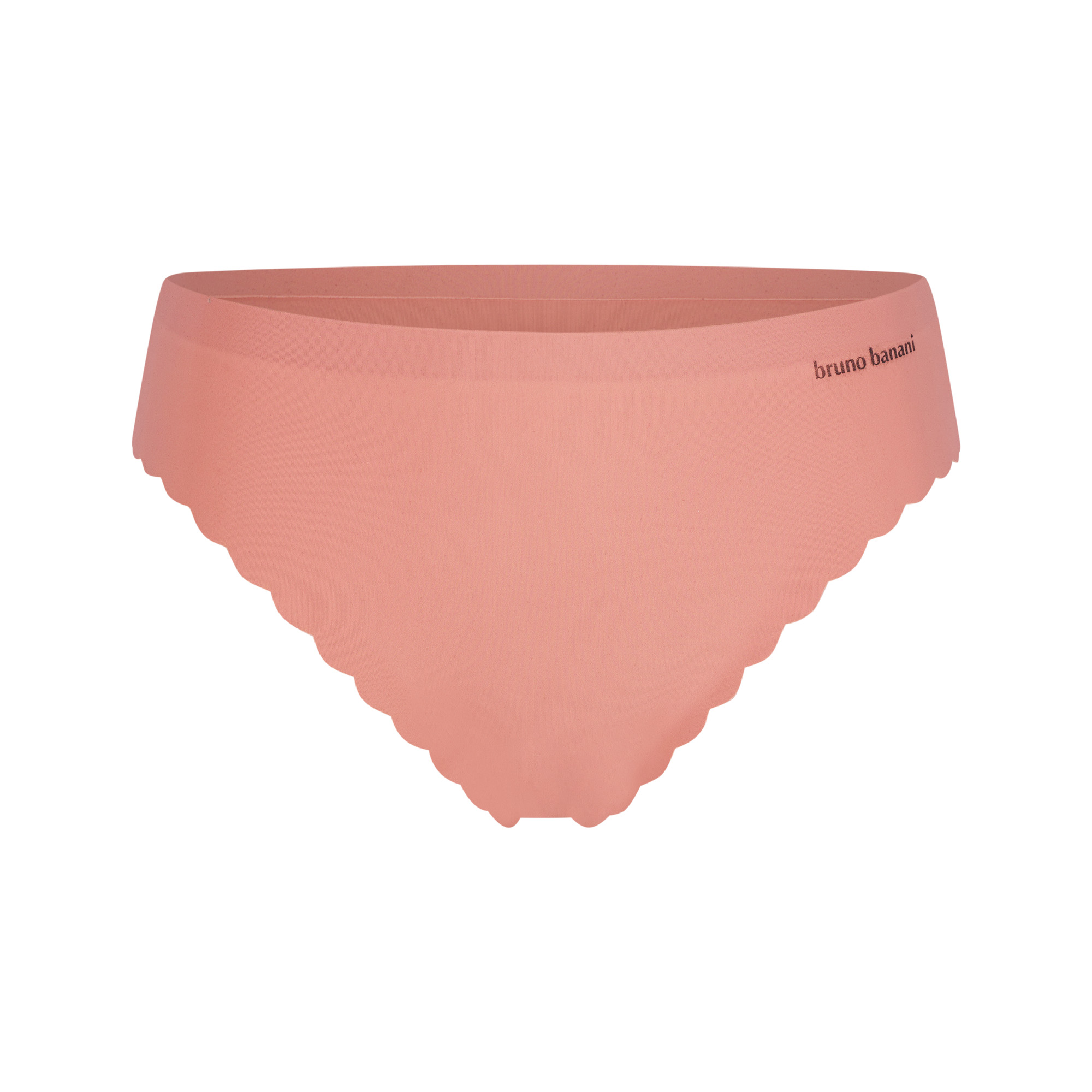 bikini bottom, swimsuit, pink, scalloped edge, bruno banani