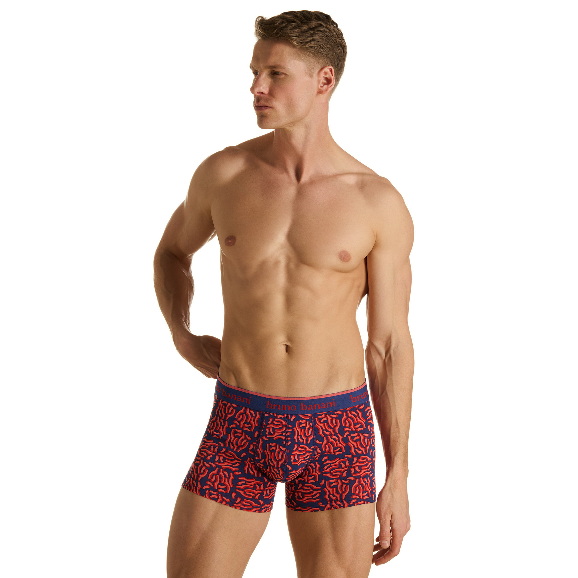 Unterwäsche, Boxer, Höschen, Muster, Bedruckt