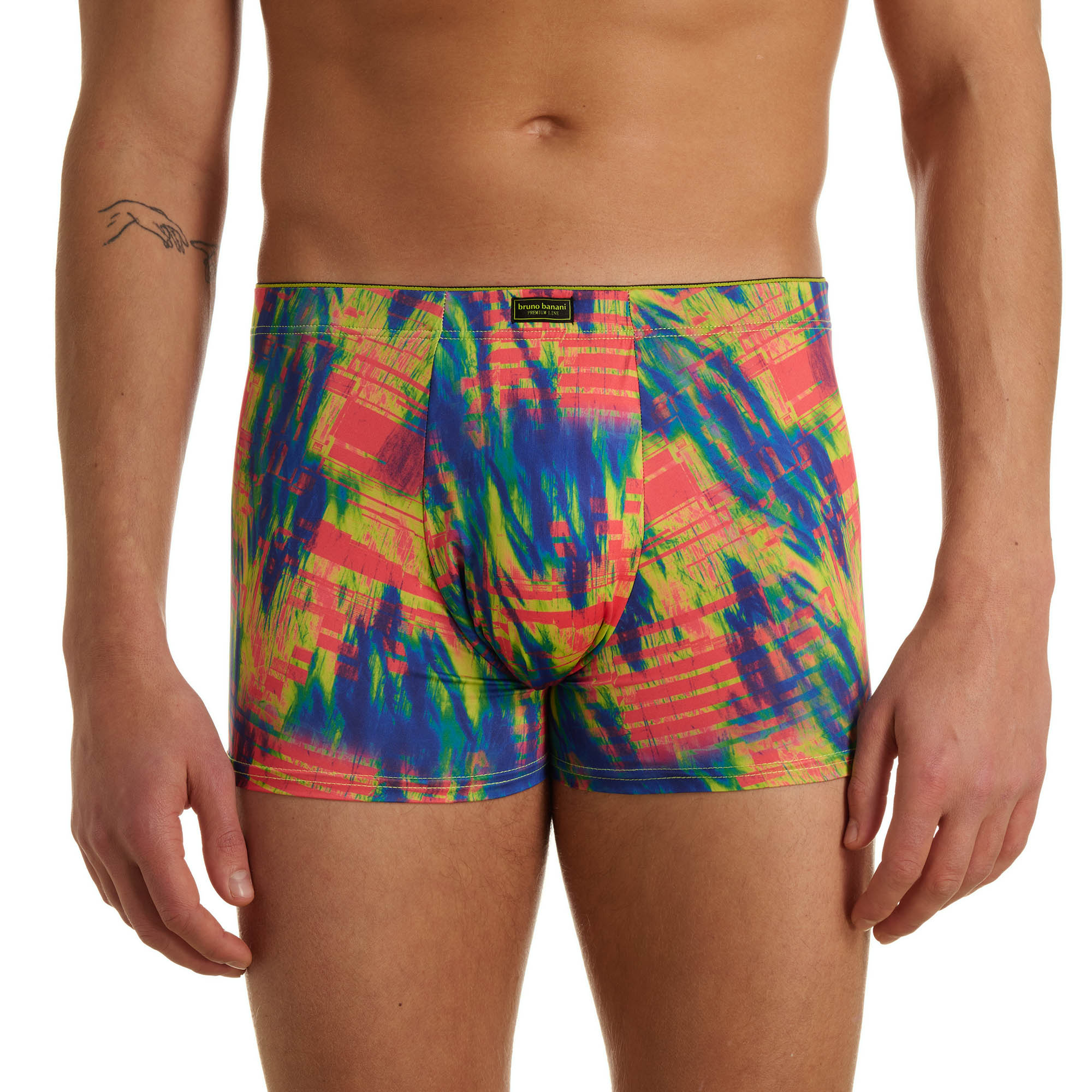Buntes Muster, Badehose, Boxer, Druck, Unterwäsche