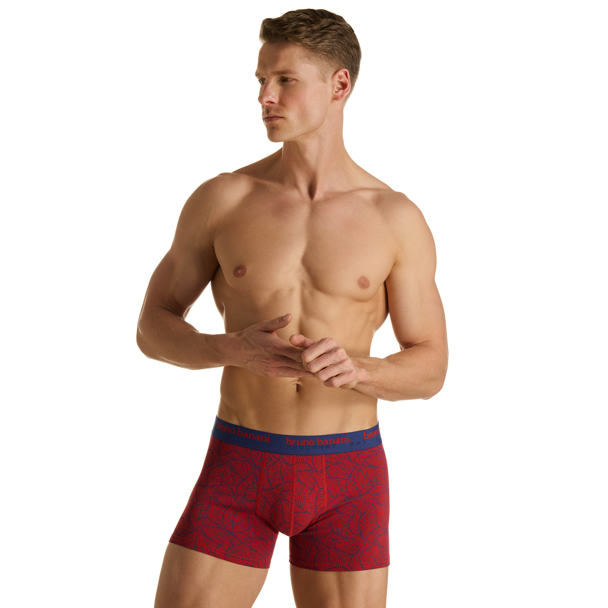Unterwäsche, Boxer, Boxer-Shorts, Muster, Rot