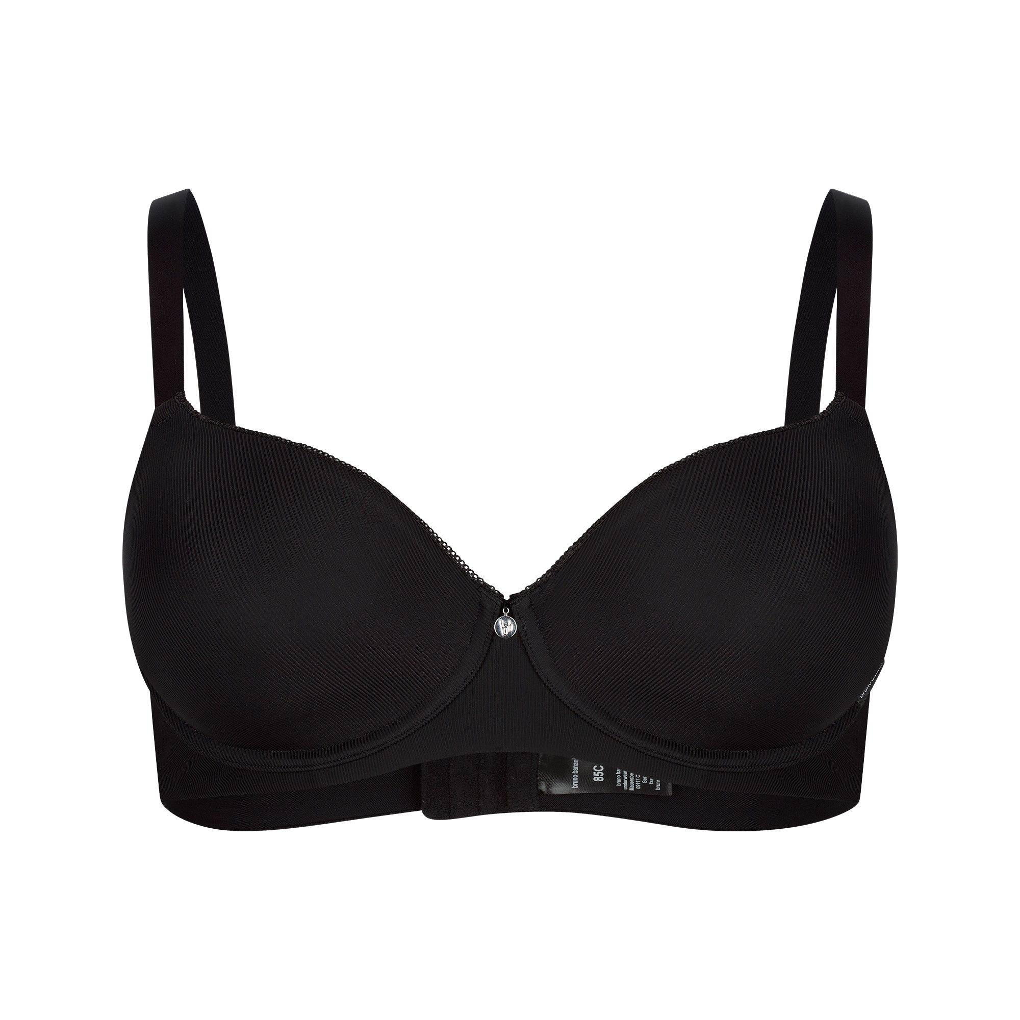 BH, Bügel-BH, Schwarz, Stützendes-Unterteil, Push-up?