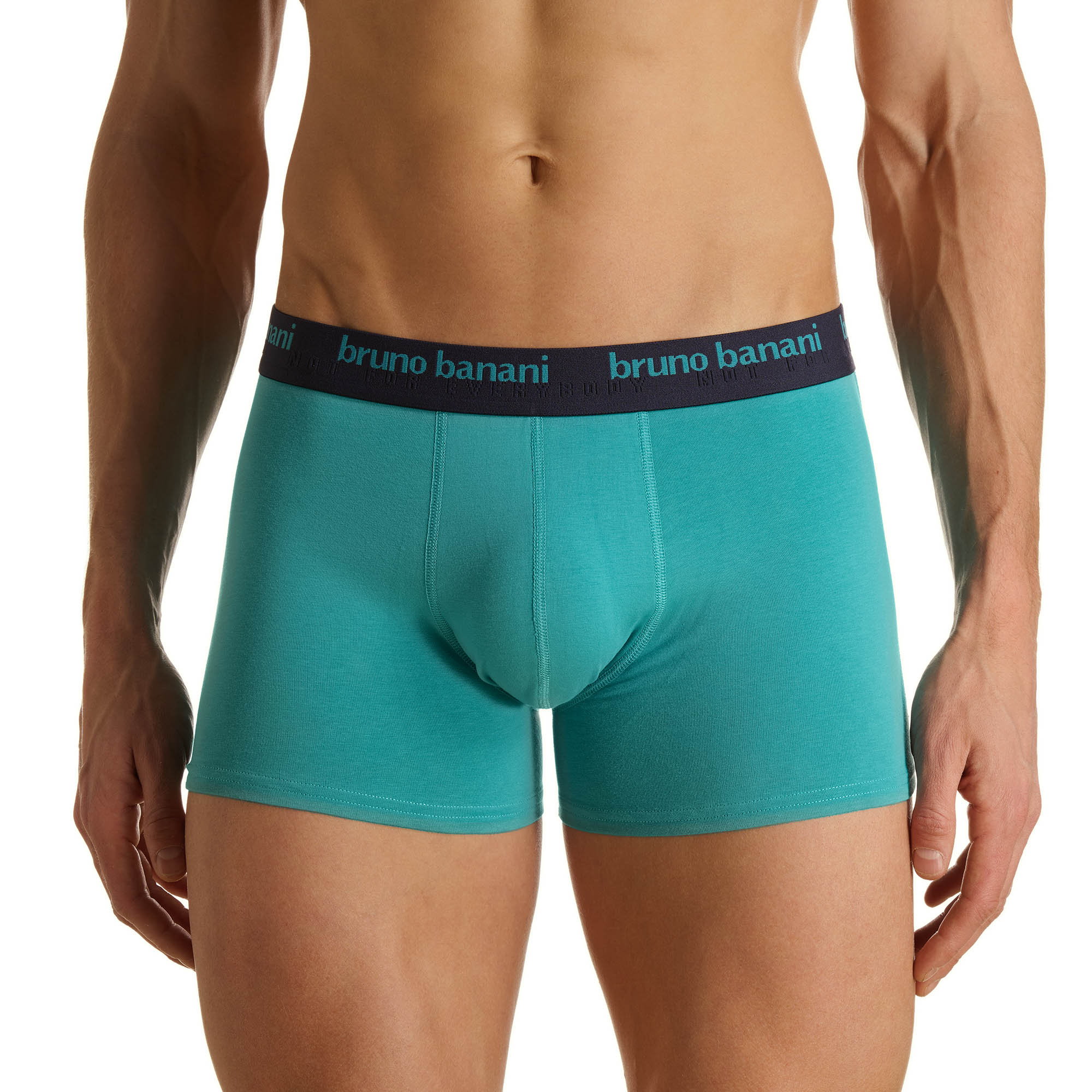 boxer shorts, türkis, elastischer Bund, Stretch-Gewebe, Herrenunterwäsche