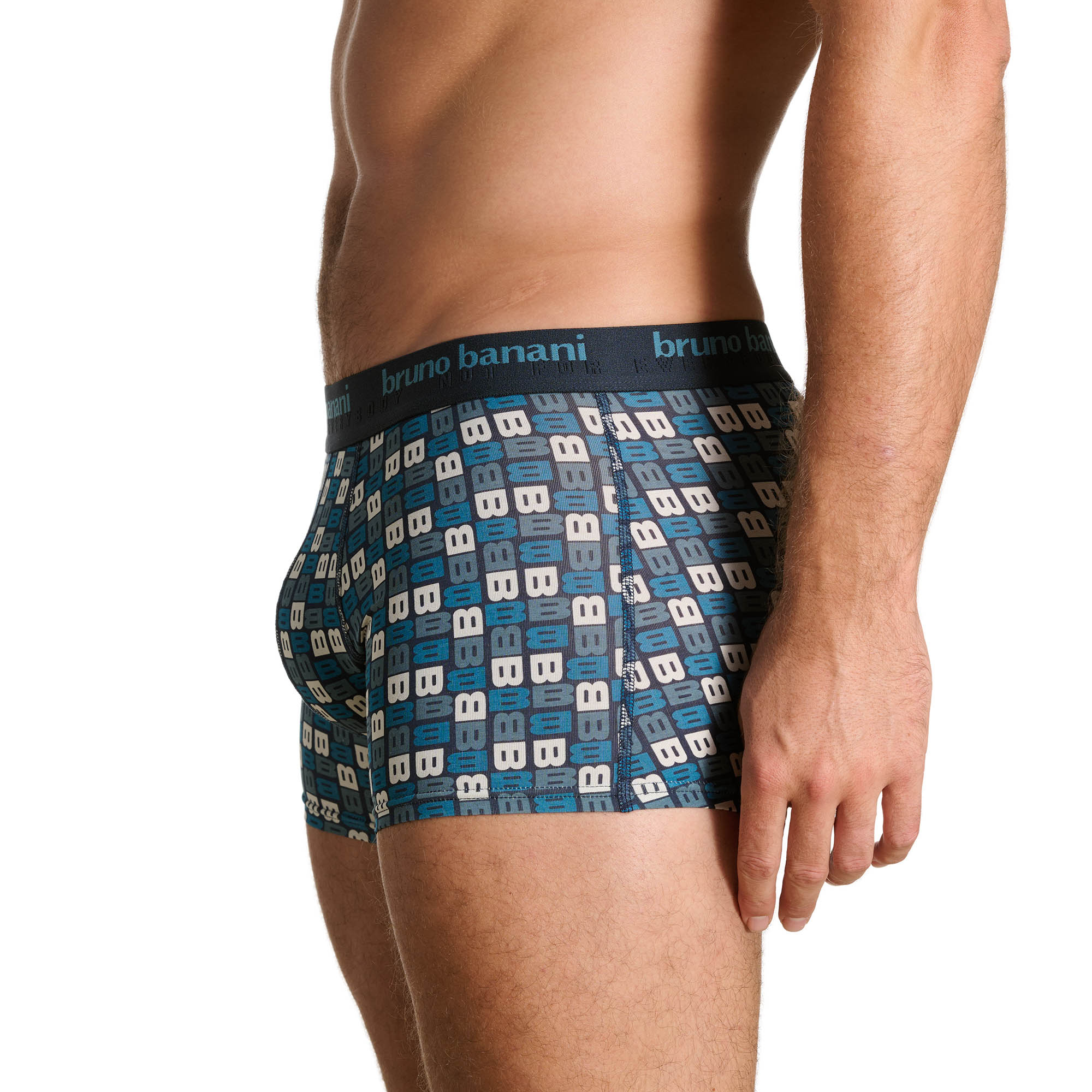 Unterhosen, Boxer, Muster, Seitennaht, Elastischer Bund