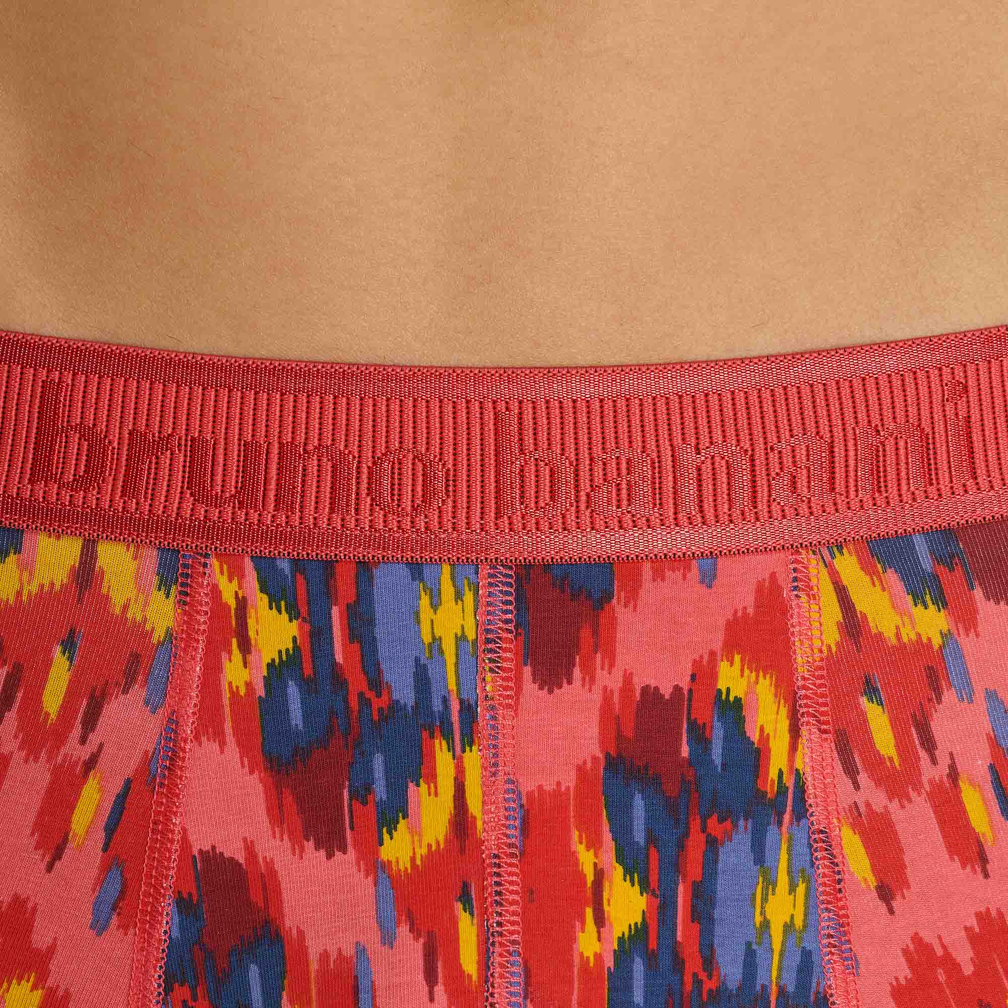 Unterwäsche, Bikini, Elastischer Bund, Muster, bunt