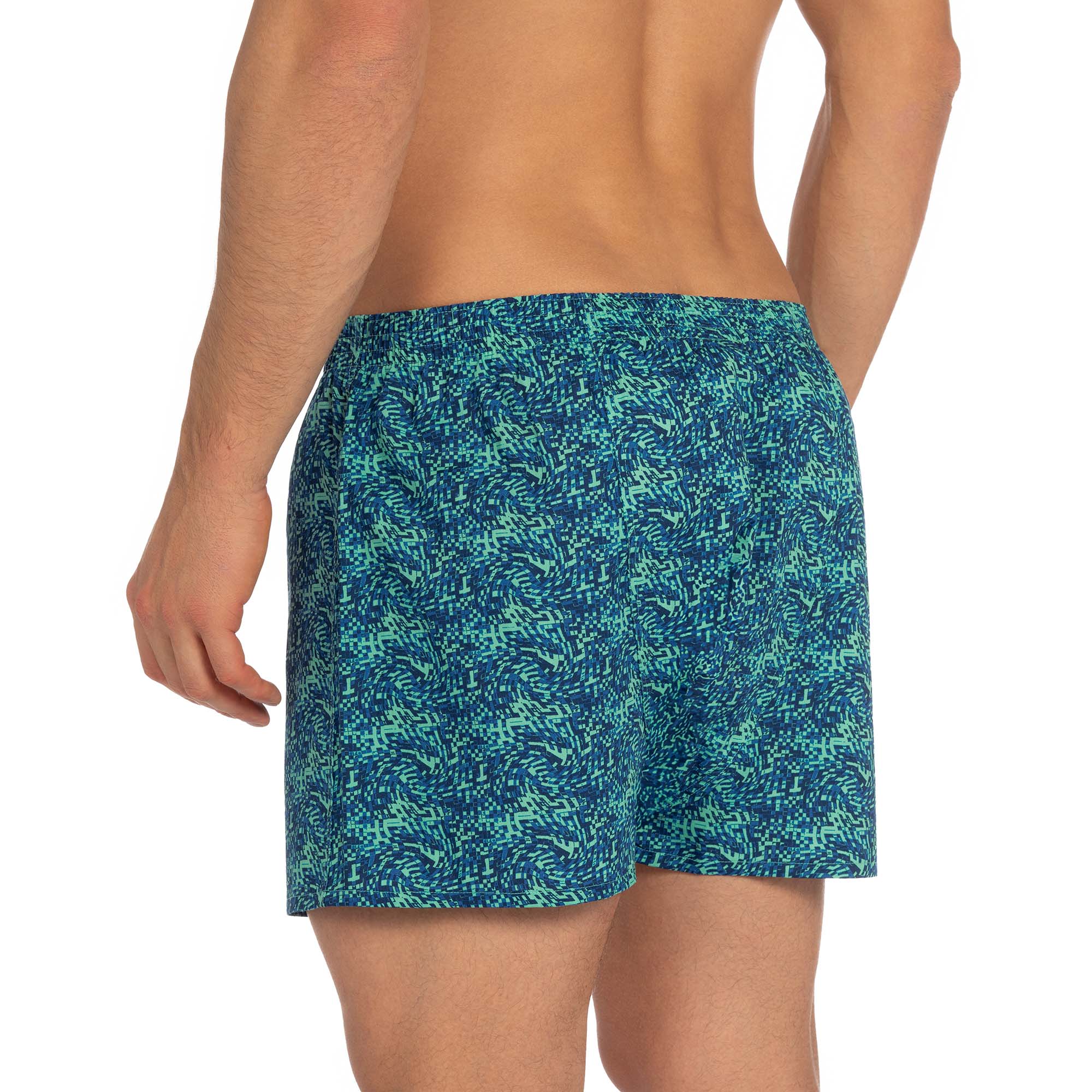 Boxershort Mosaic Twist waistband inside Bekleidung, Kurze Hosen, Strandmode, Badehose