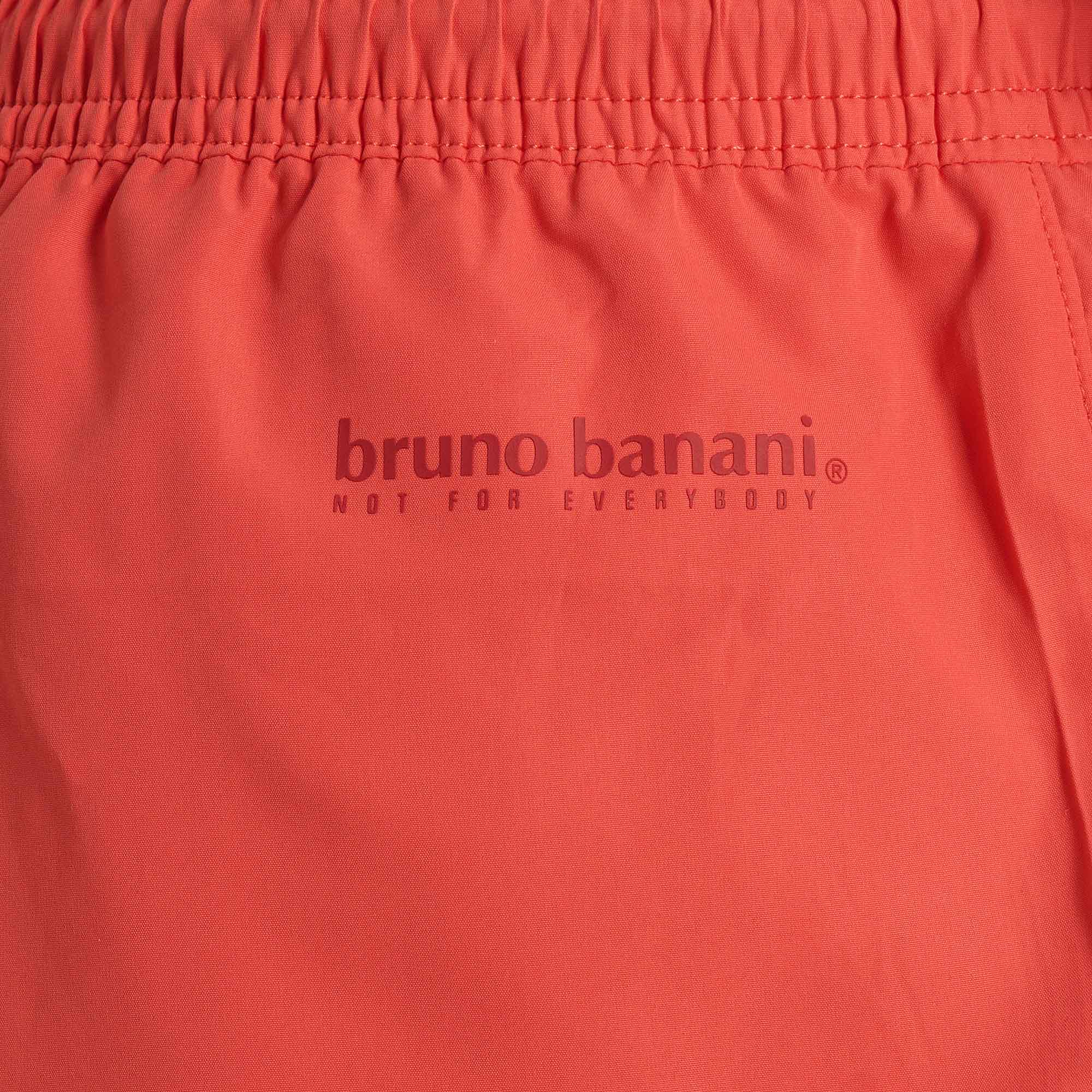 kurze, orange, kordelzug, logo, bruno banani