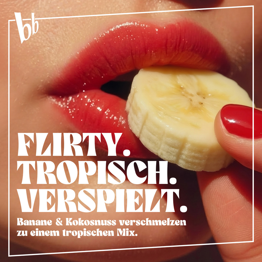 Banane, Nahaufnahme, Lippen, Fruchtkuchen, Frucht-snack