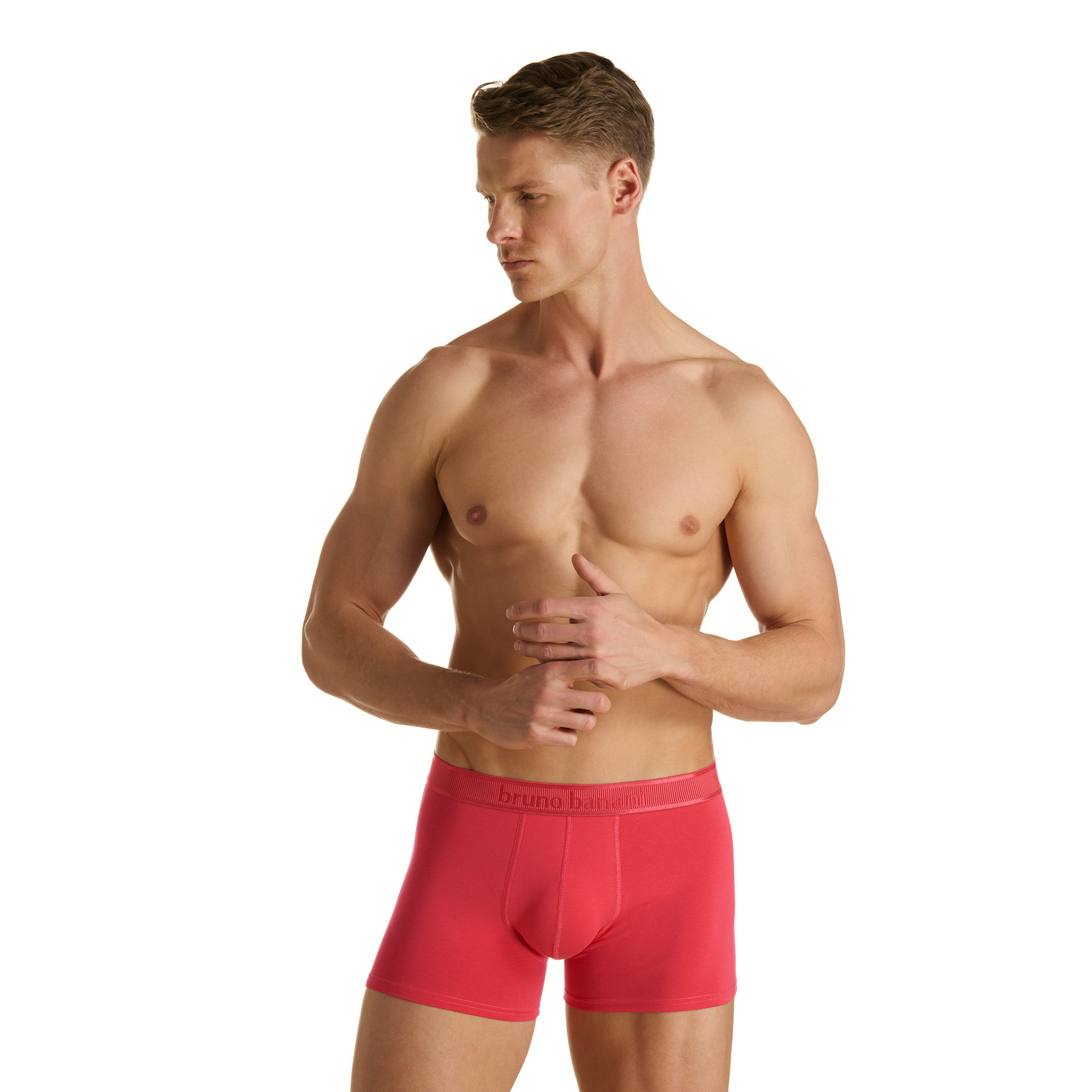 Männerunterhose, Boxer, Rot, Eng, Baumwolle?