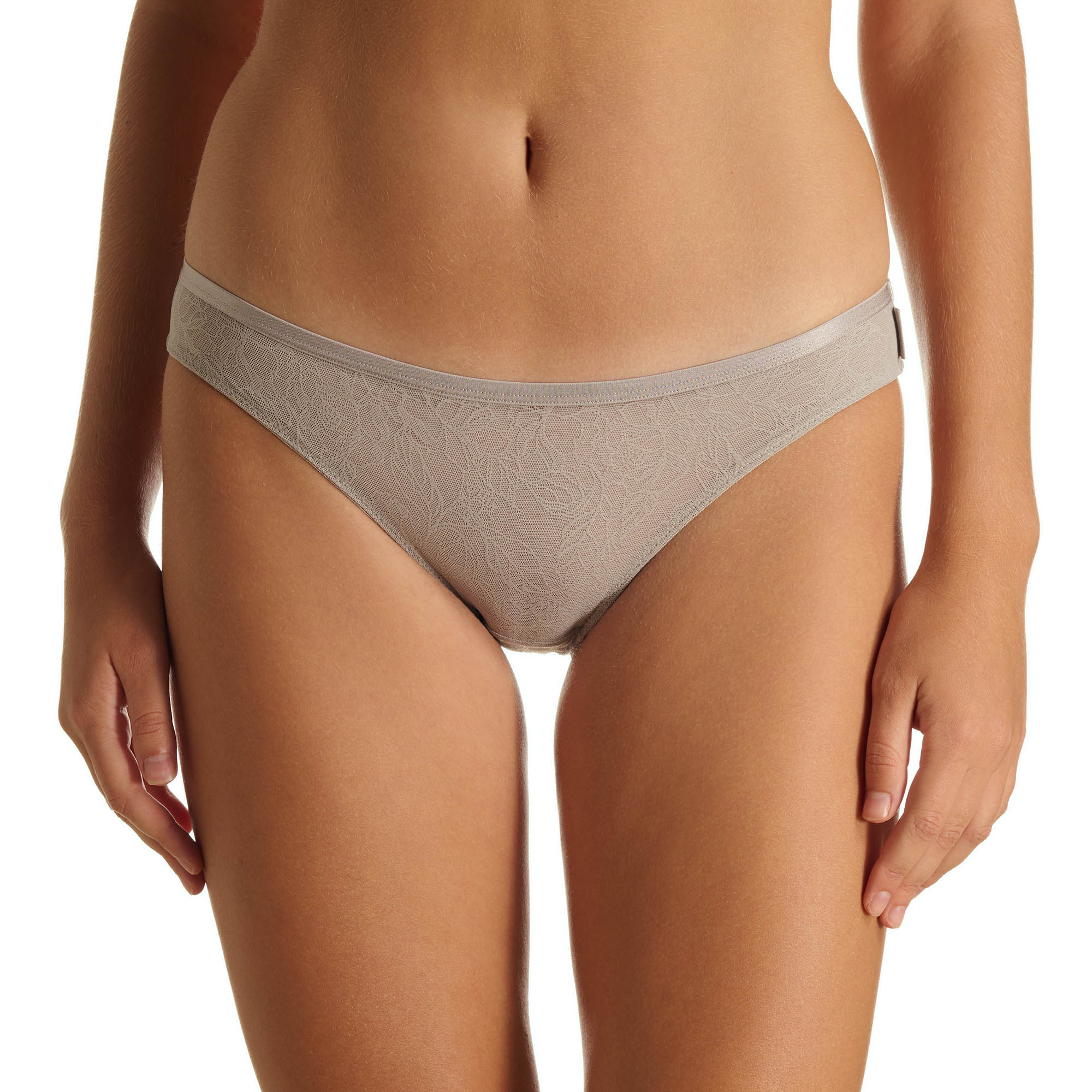 Unterwäsche, Höschen, Spitze, Beige, Materialmix