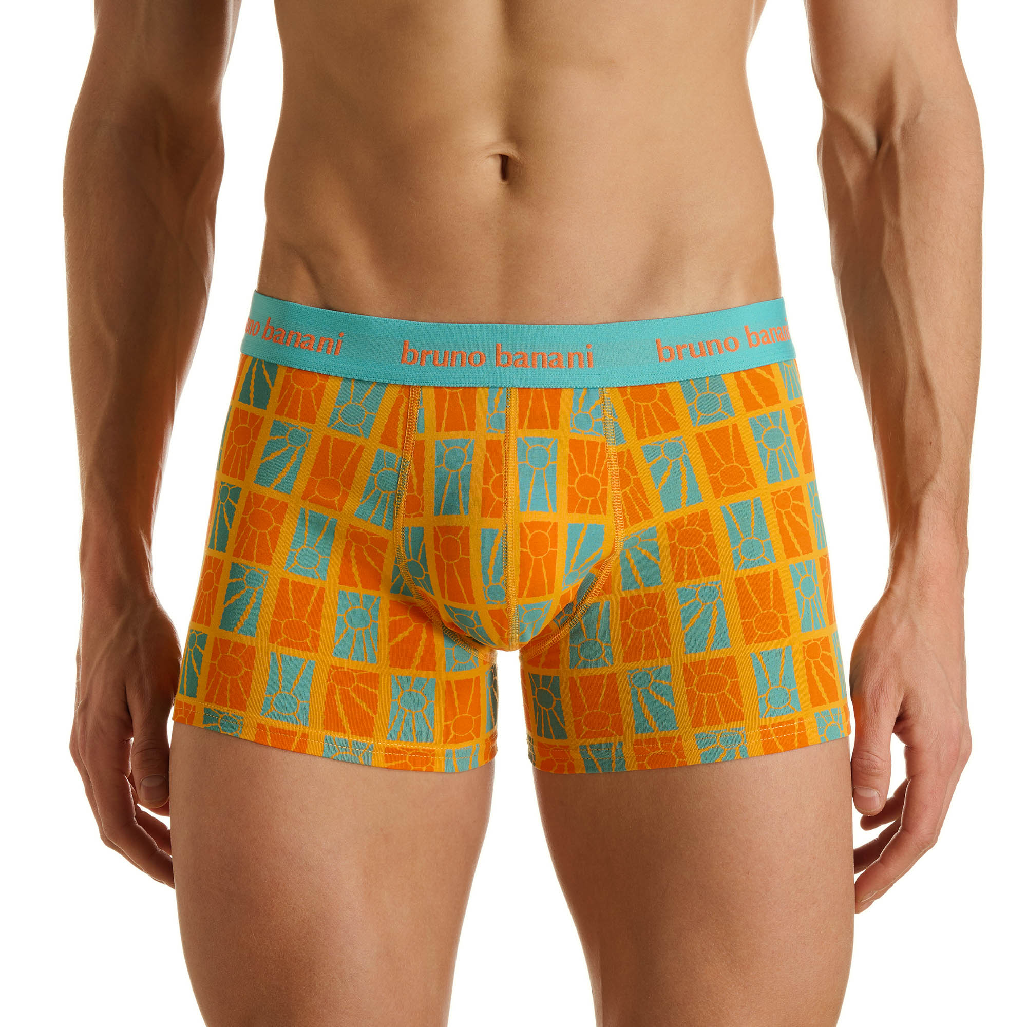 boxer, Boxer briefs, Unterwäsche, gemustert, leuchtend