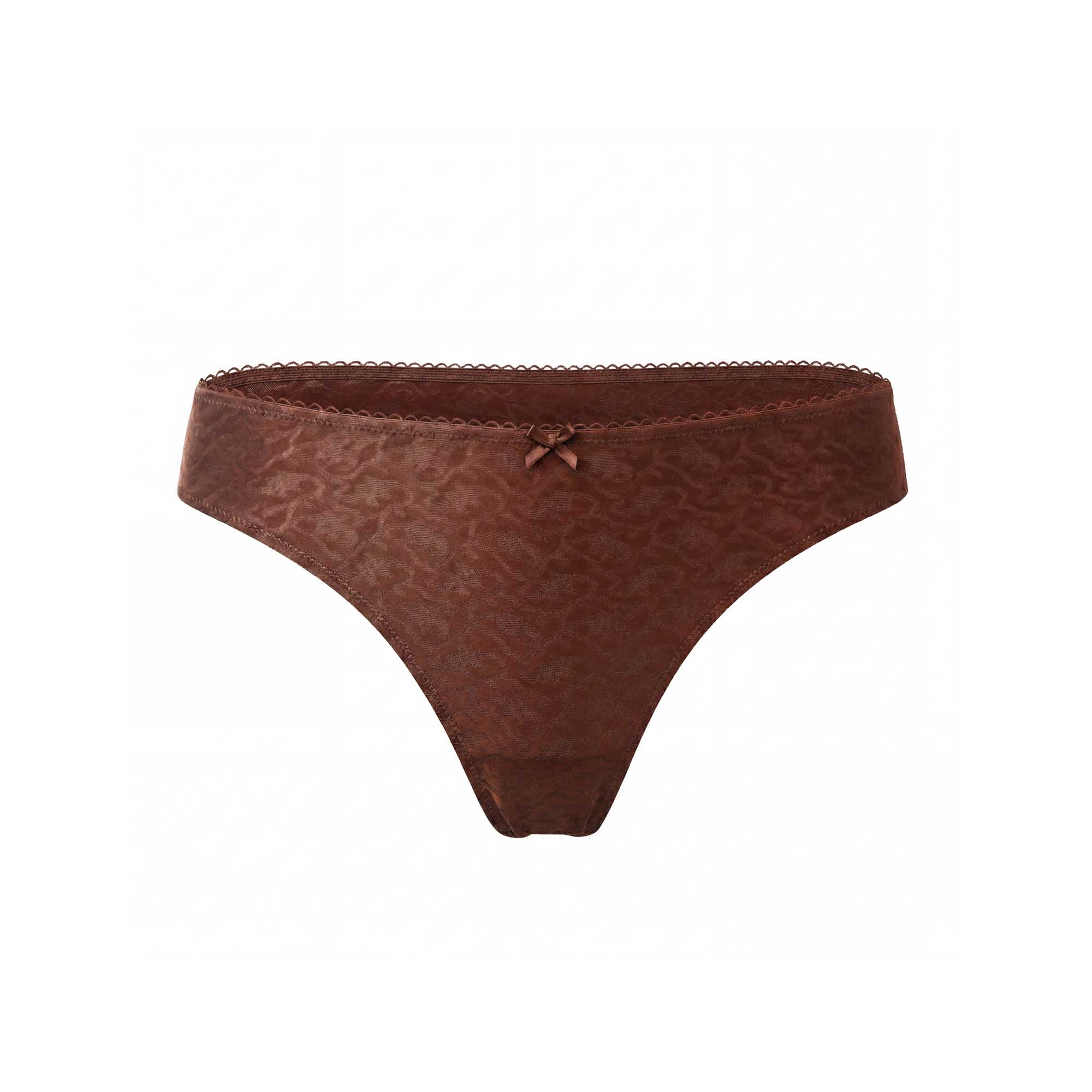 Kaninchen, unterhose, Spitze, braun, Muster