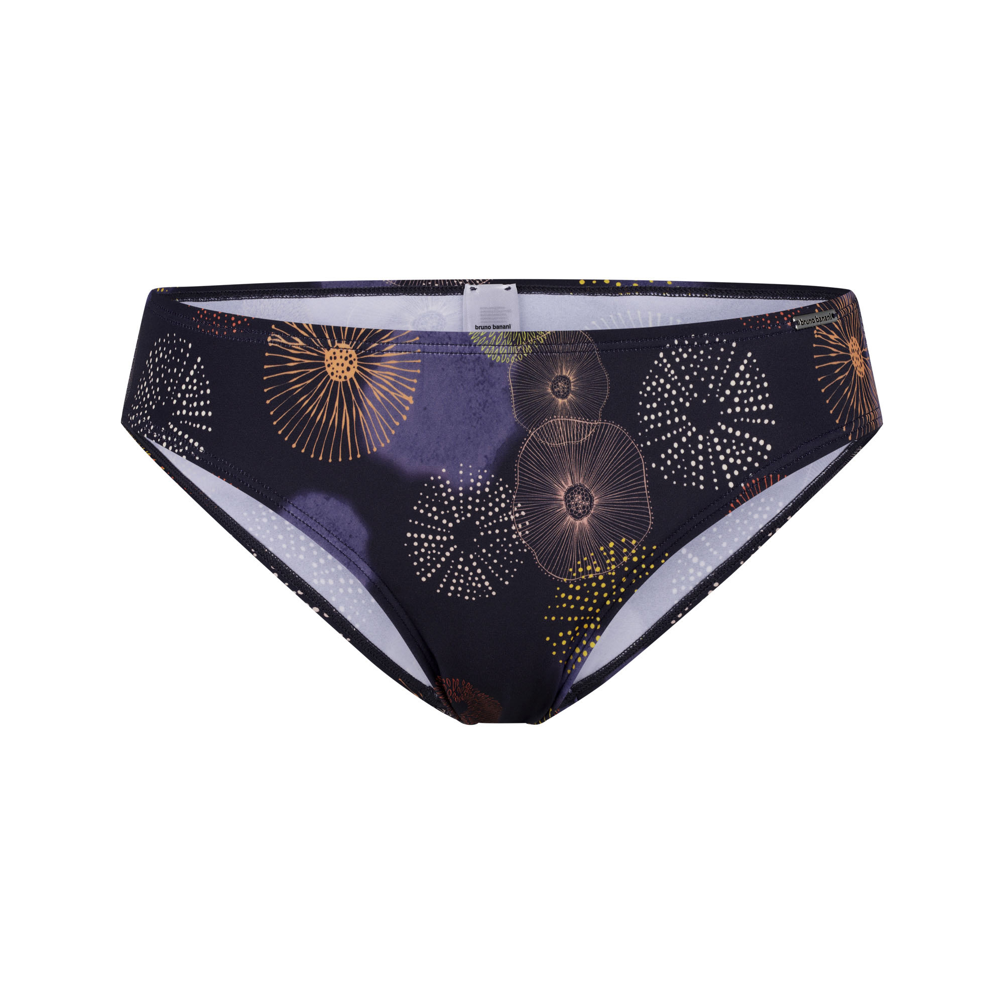 Bikini-Höschen, Bademode, Aufdruckmuster, Nachtblau, Punk­tpunkte Glitzer