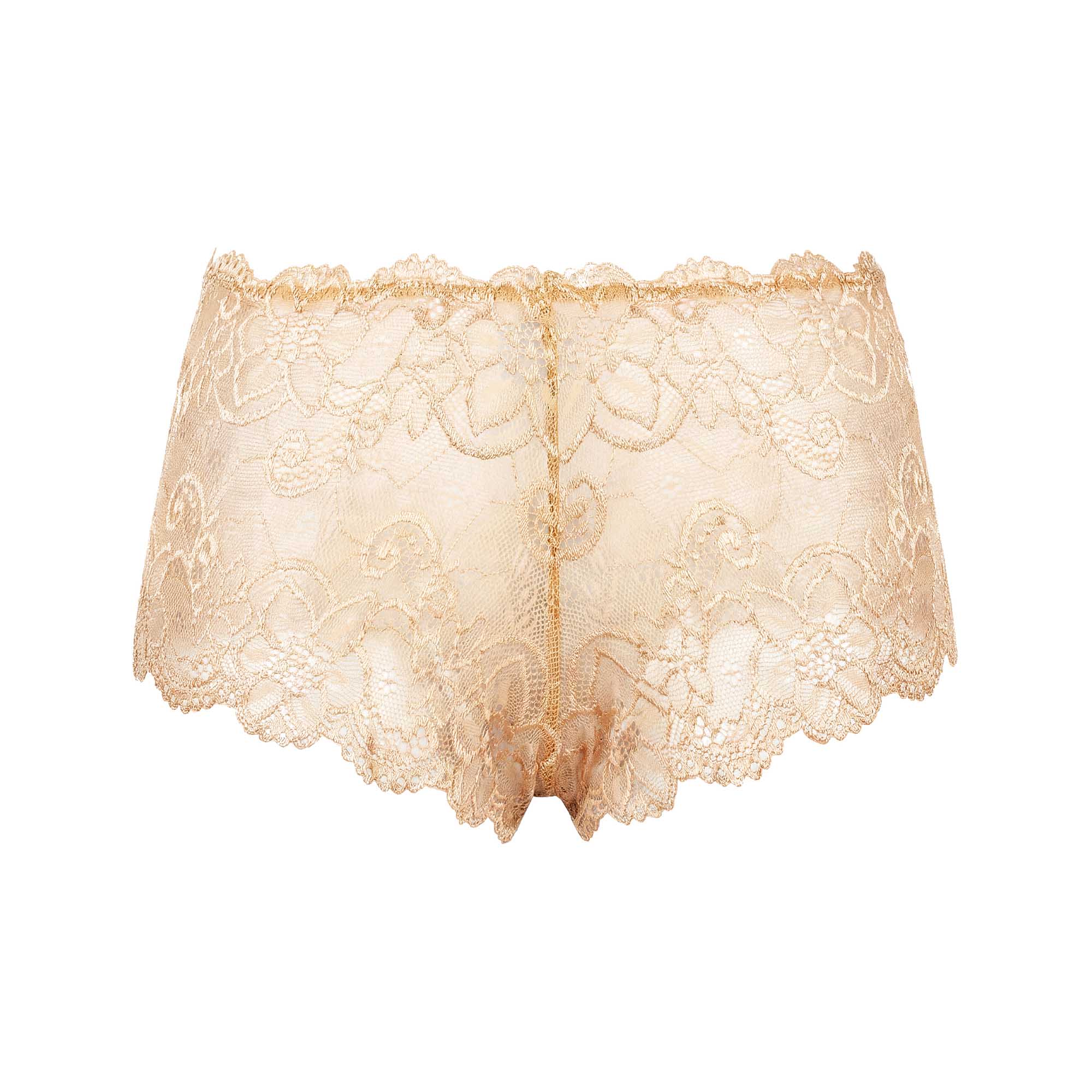 Spitze, Kurz, Beige, Unterwäsche, Muster