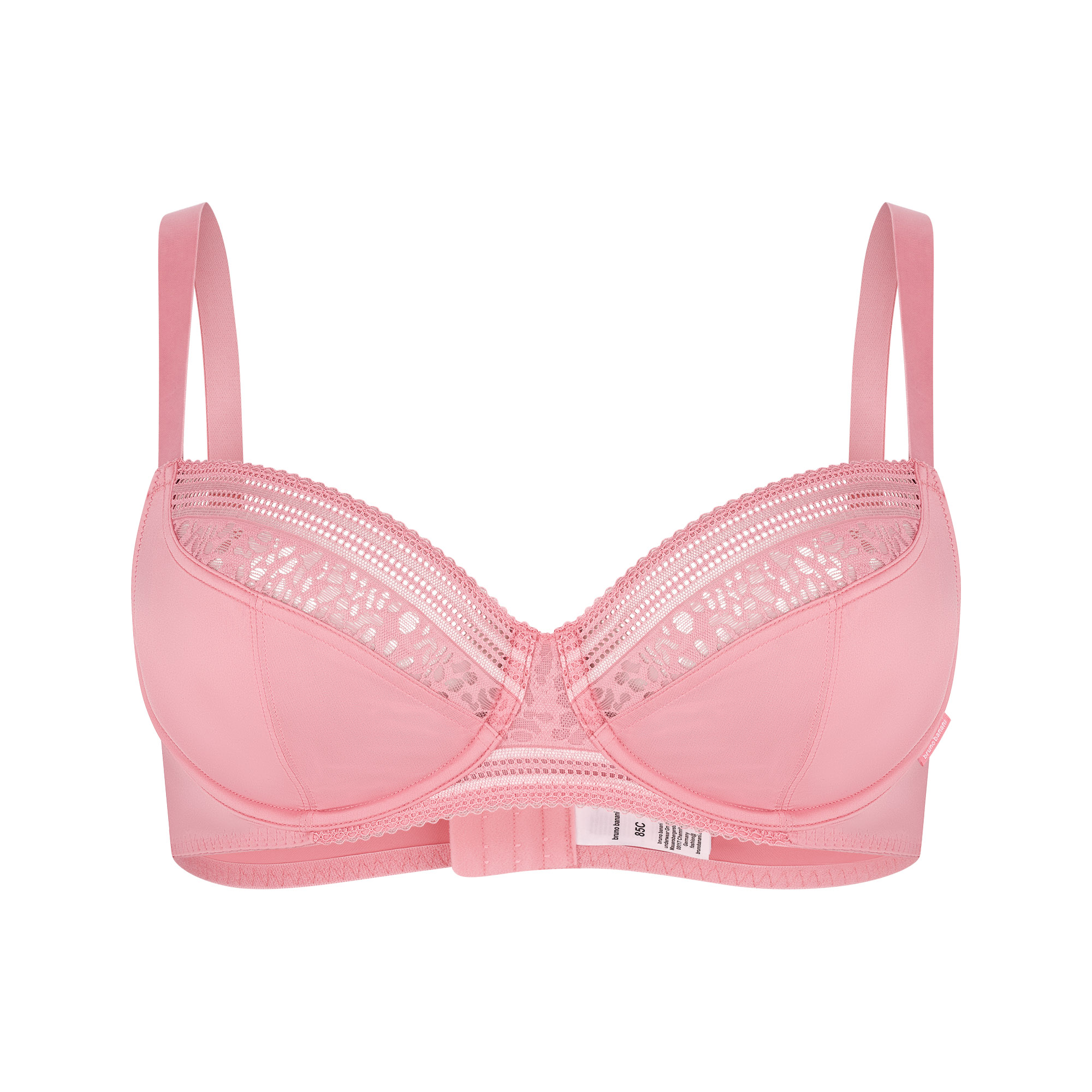 BH, Push-up, Spitze, Rosa, Gurtband