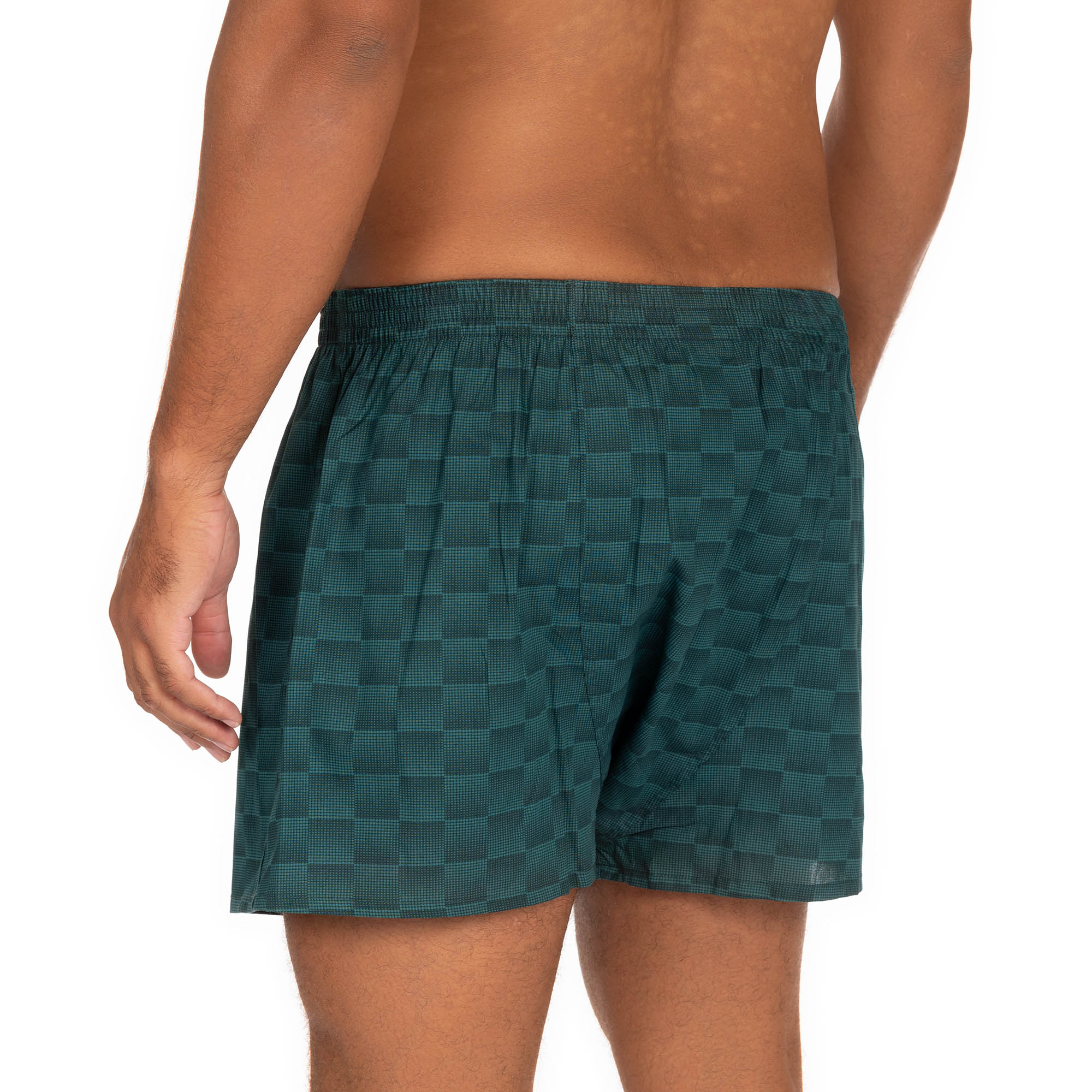 Boxershort Graphic Check waistband inside